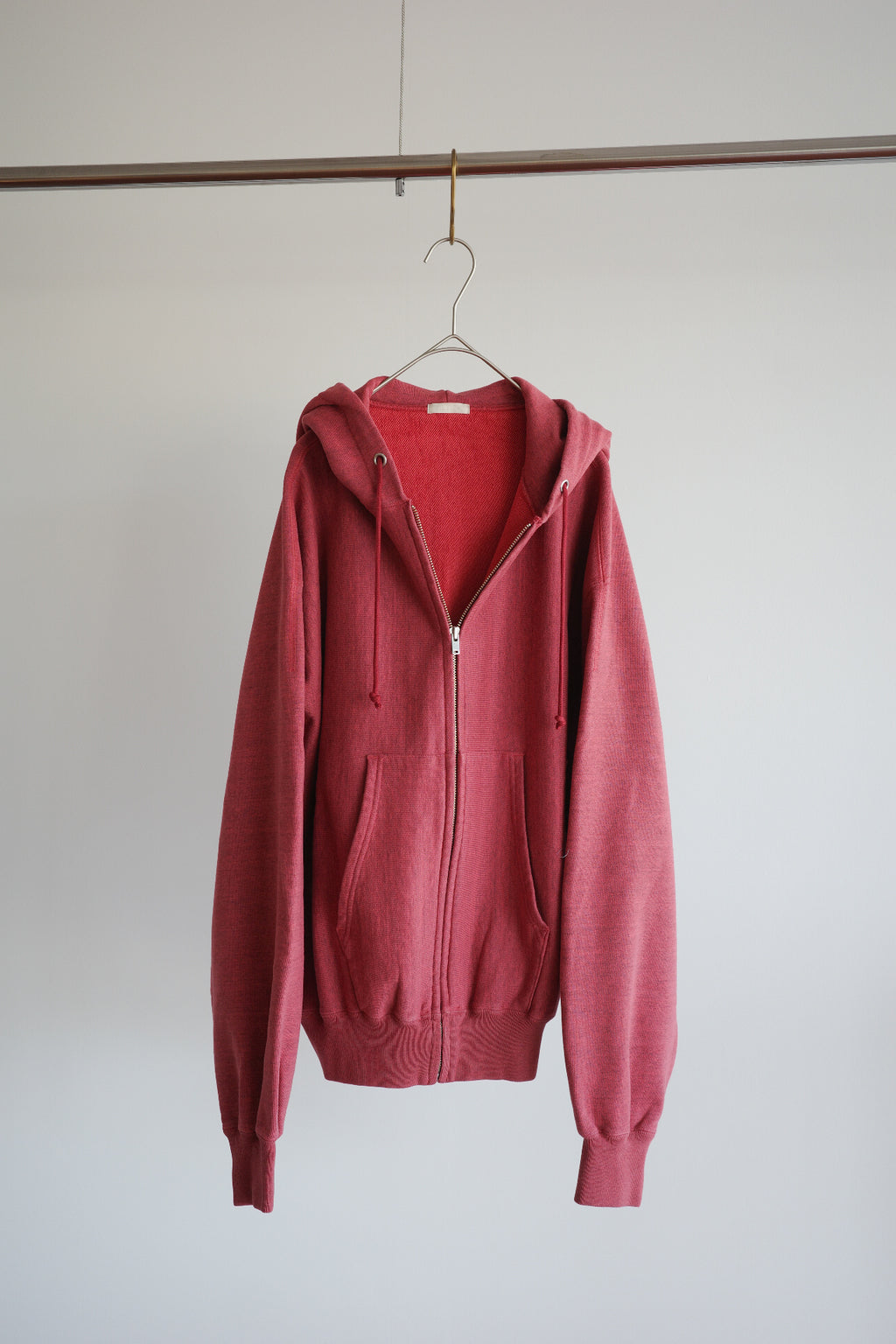 ULTERIOR FADED SILKY TERRY RW ZIP UP PARKA