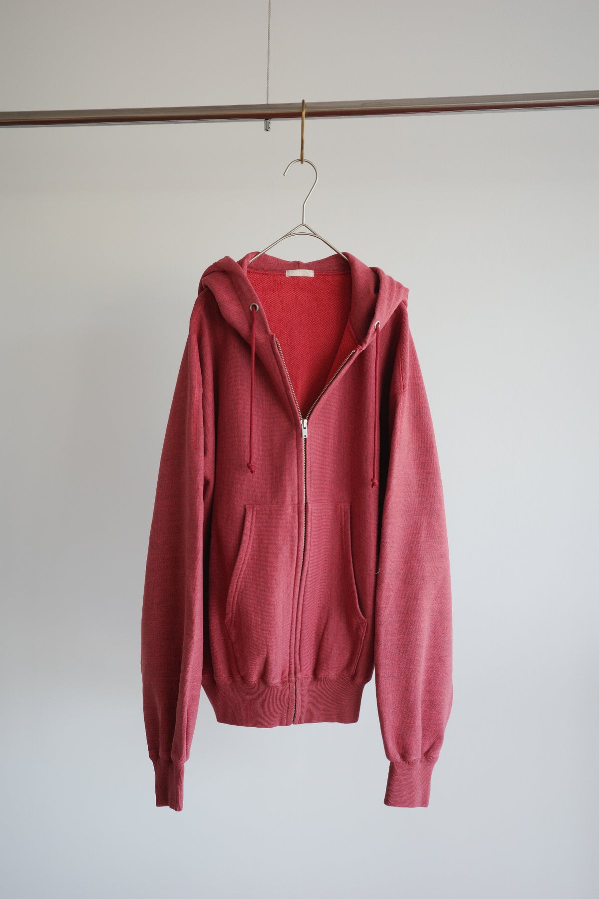 ULTERIOR FADED SILKY TERRY RW ZIP UP PARKA