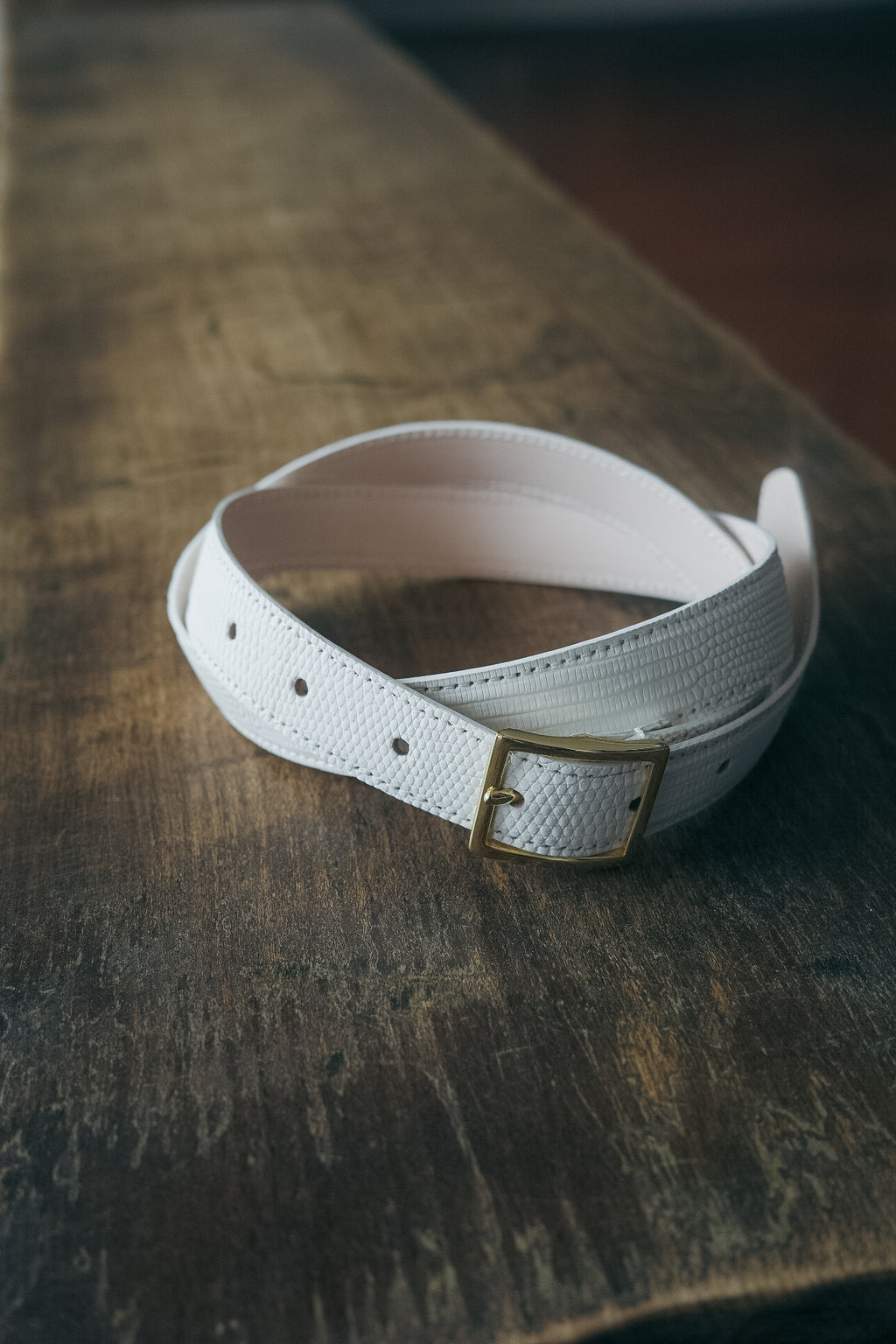 BISOWN LIZARD CLASSIC SQUARE BELT