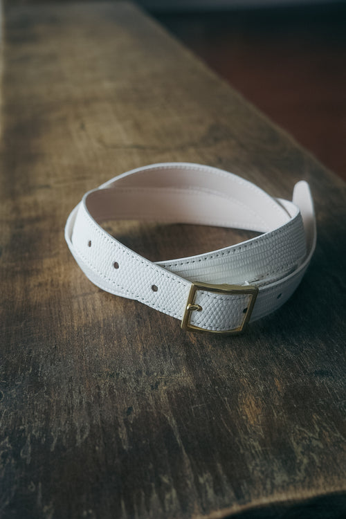 BISOWN LIZARD CLASSIC SQUARE BELT