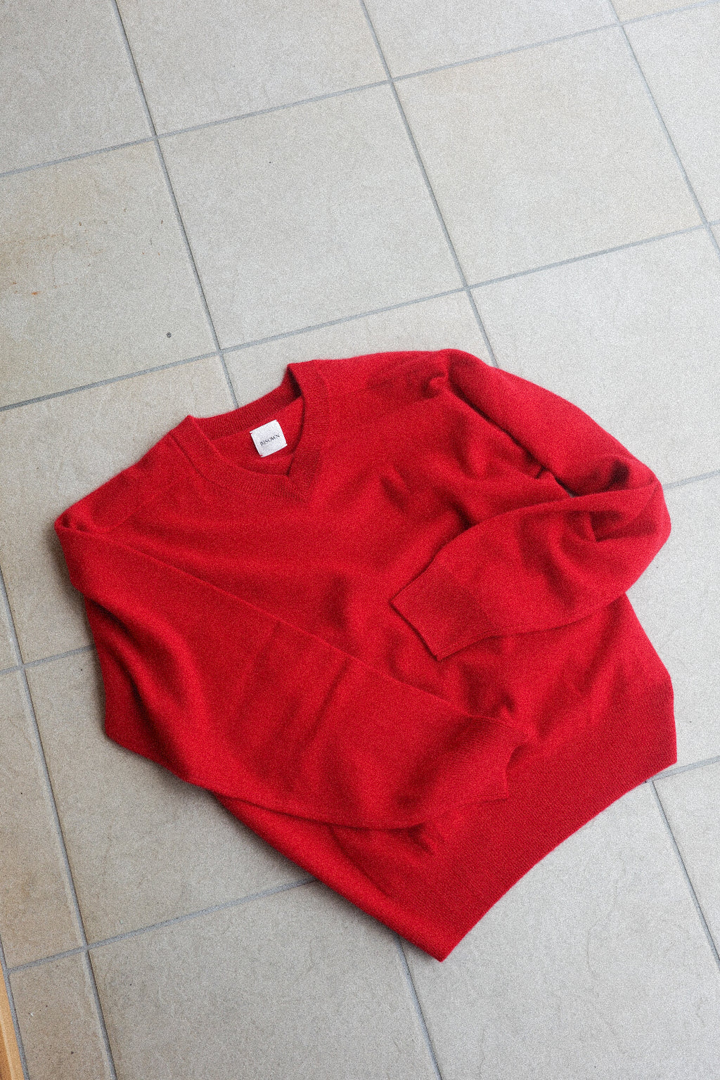 BISOWN CASHMERE B V NECK