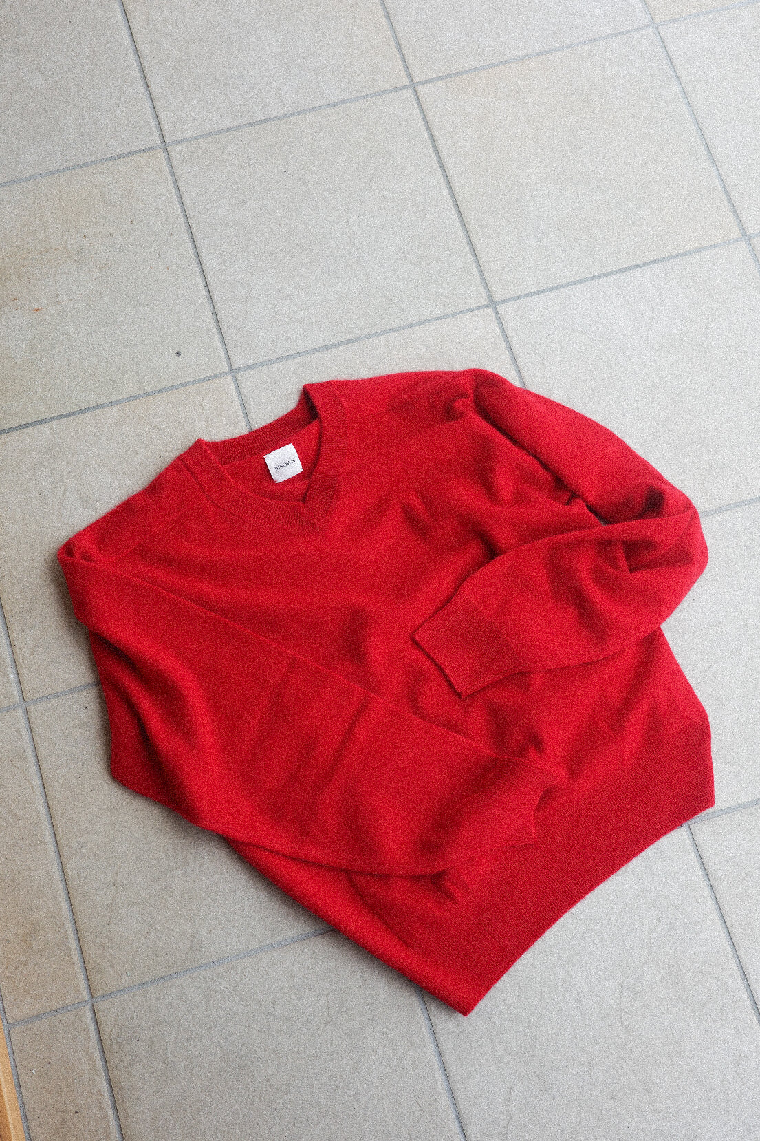 BISOWN CASHMERE B V NECK