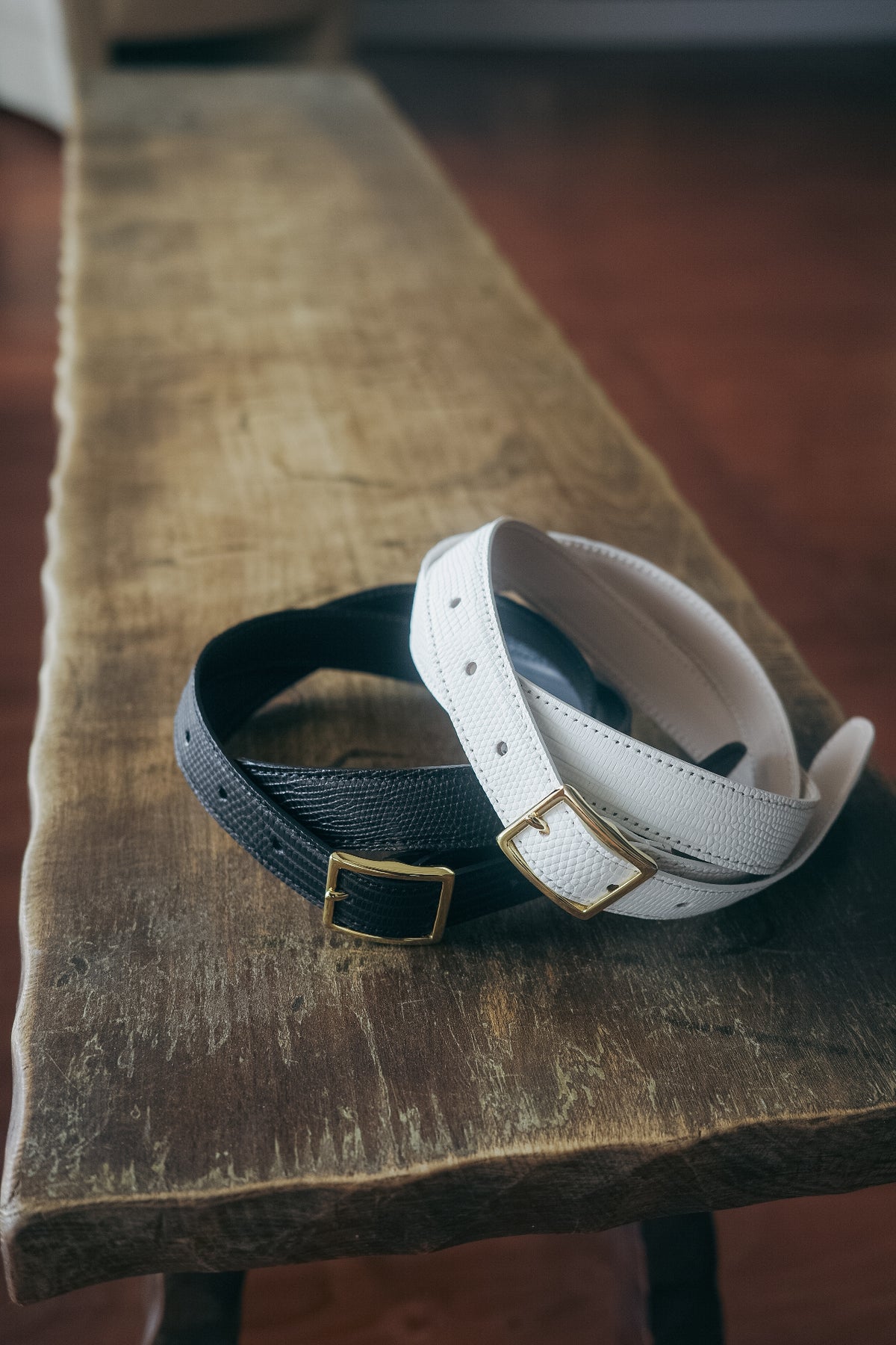 BISOWN LIZARD CLASSIC SQUARE BELT