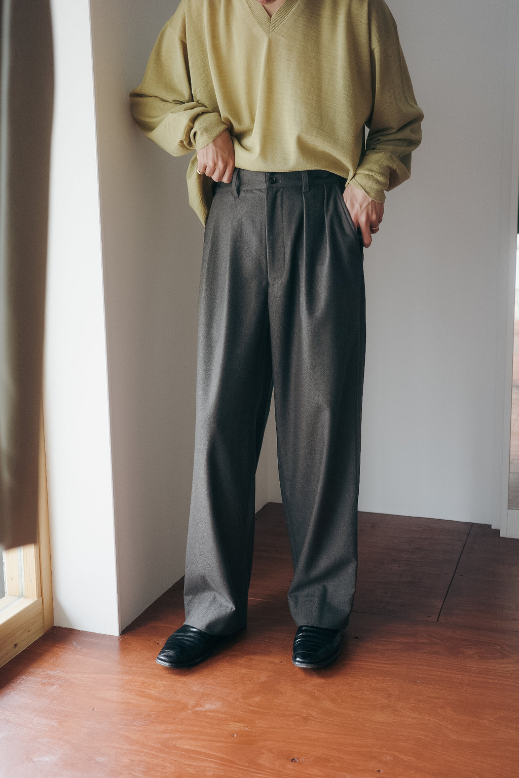ULTERIOR W/CASH PANAMA CLOTH MIL-TROUSERS