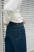 BOHYA BILLIE 5P JEANS -WIDE STRAIGHT- OW