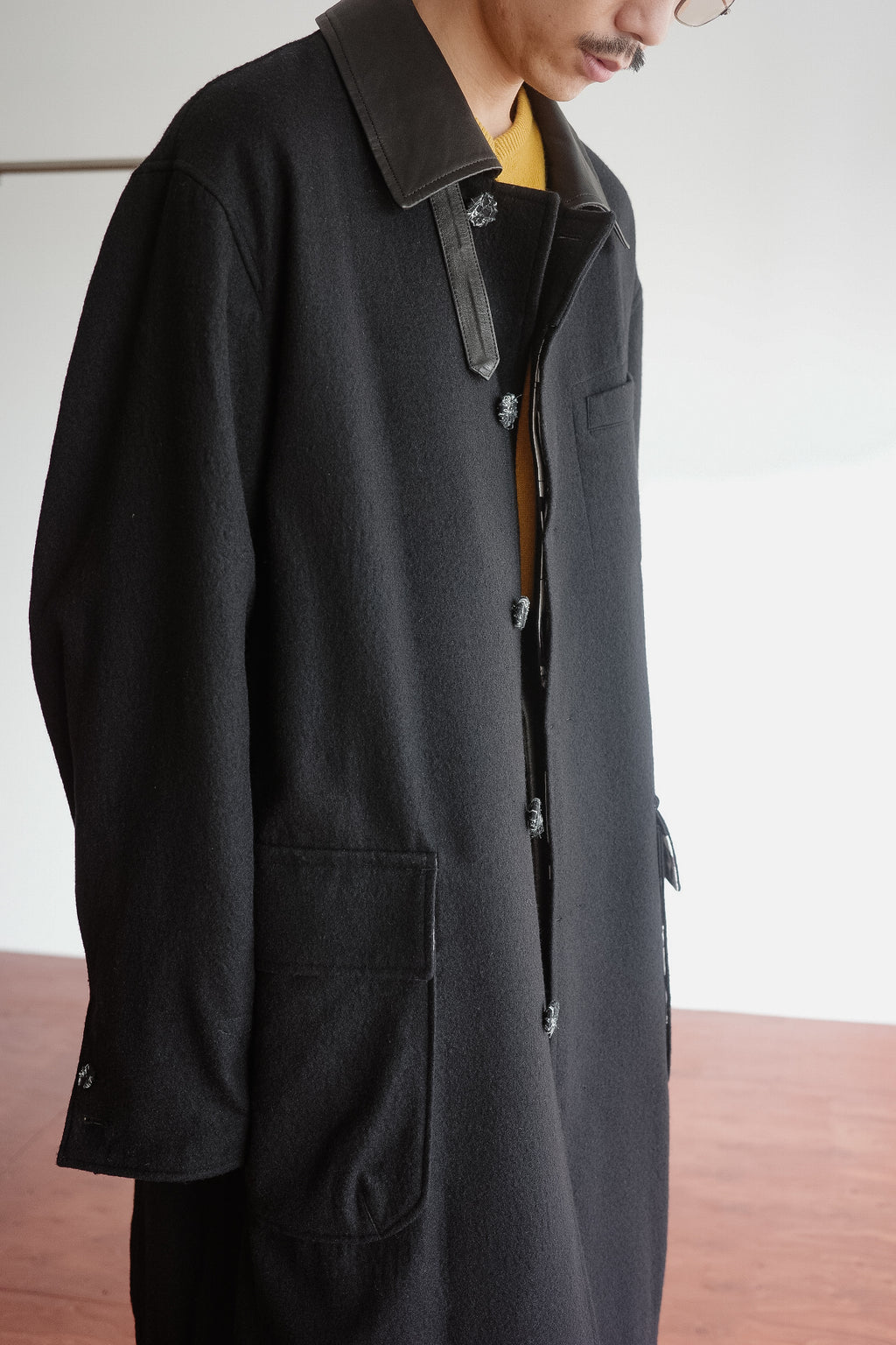 BLACKBIRD bal collar coat