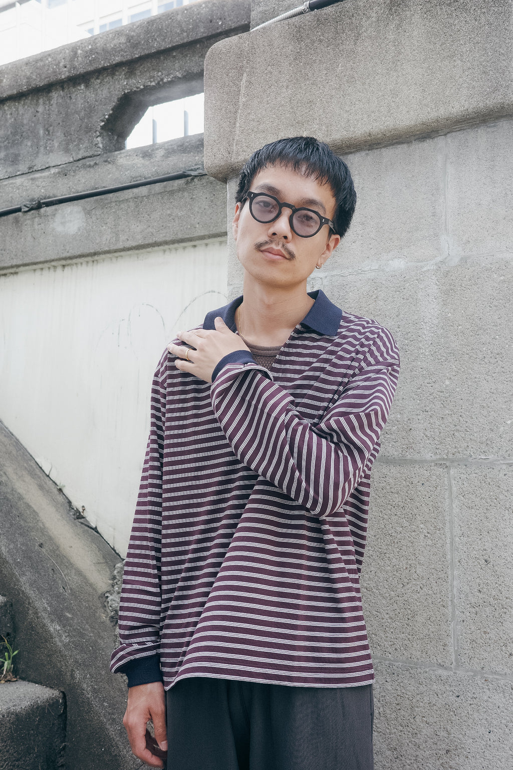 Ernie Palo Border Polo L/S T-shirt