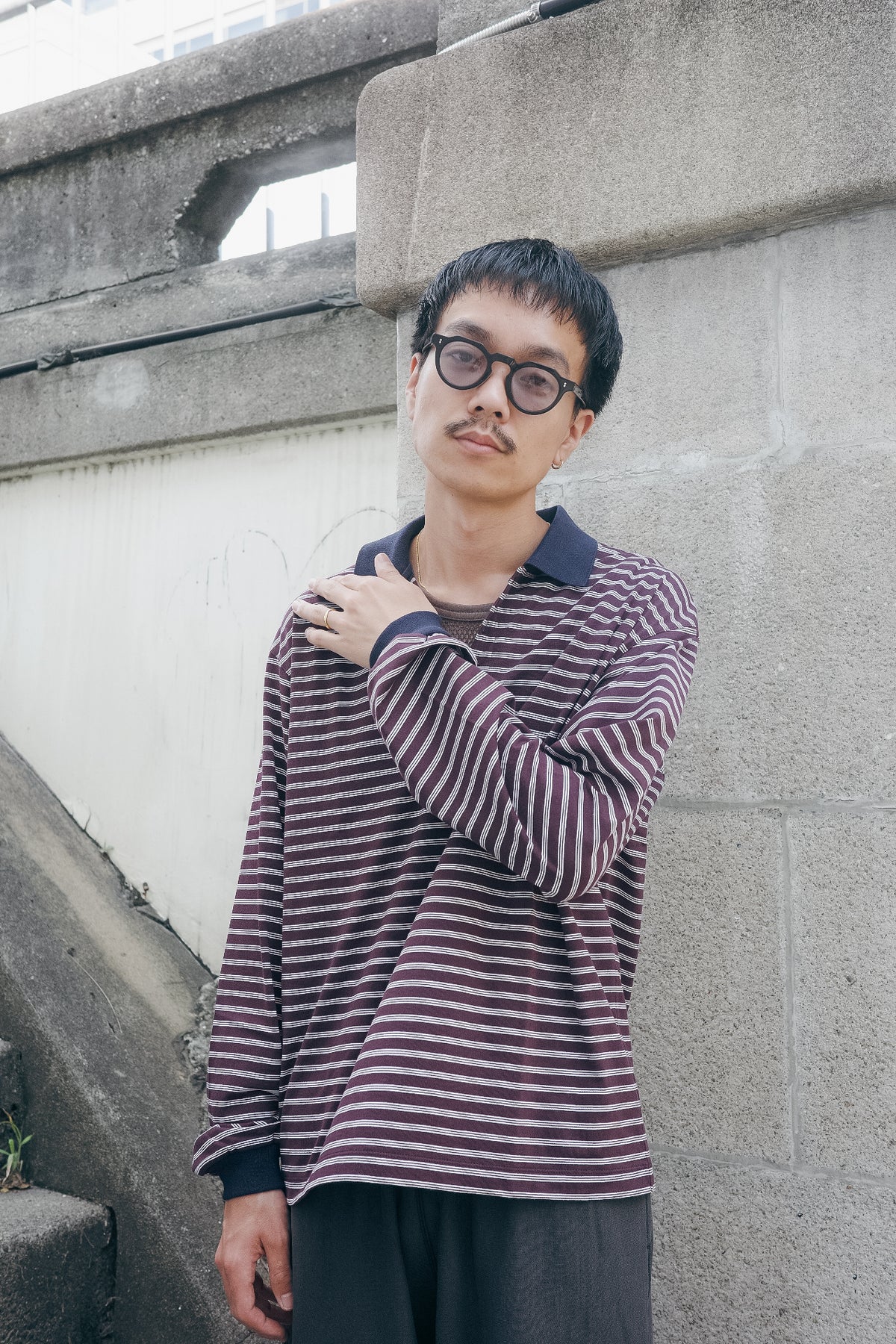 Ernie Palo Border Polo L/S T-shirt