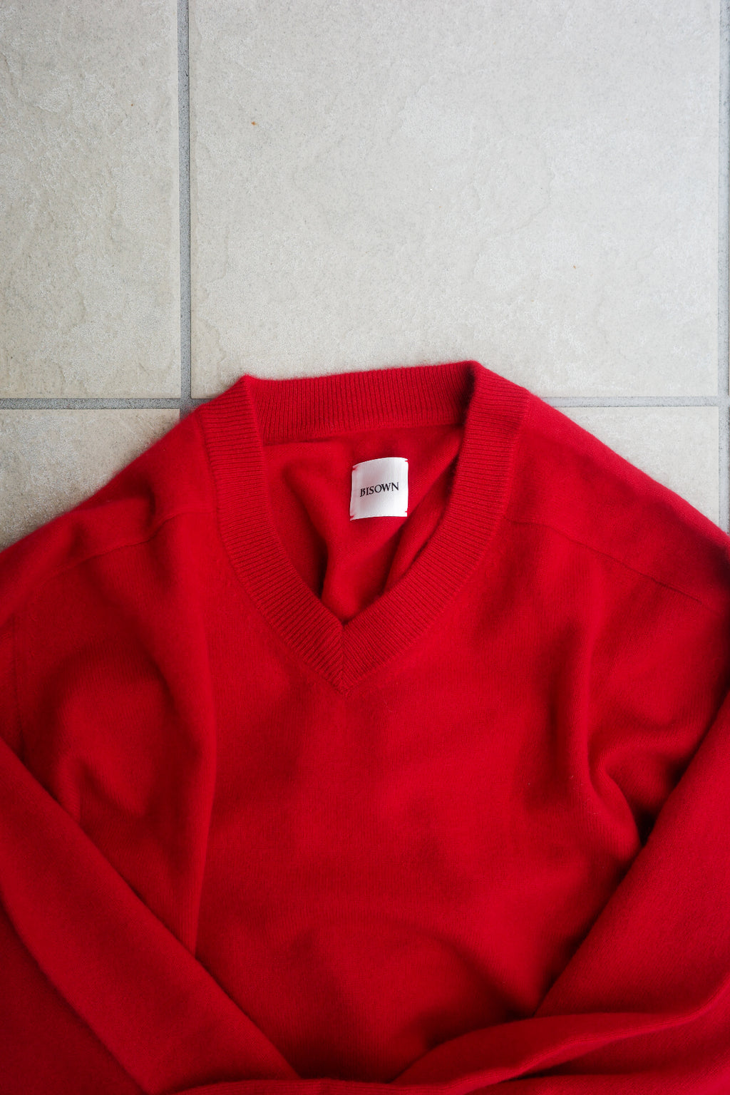 BISOWN CASHMERE B V NECK