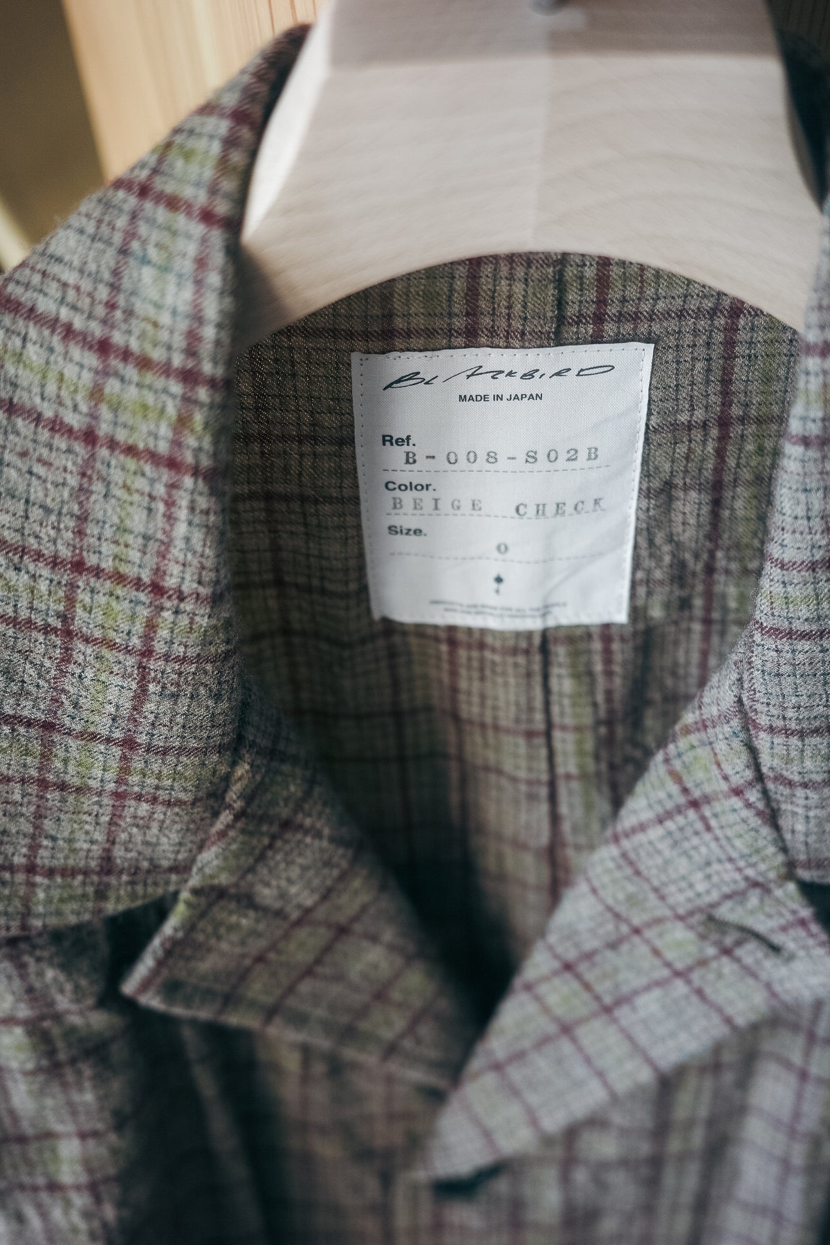 BLACKBIRD 3-button shirt jacket