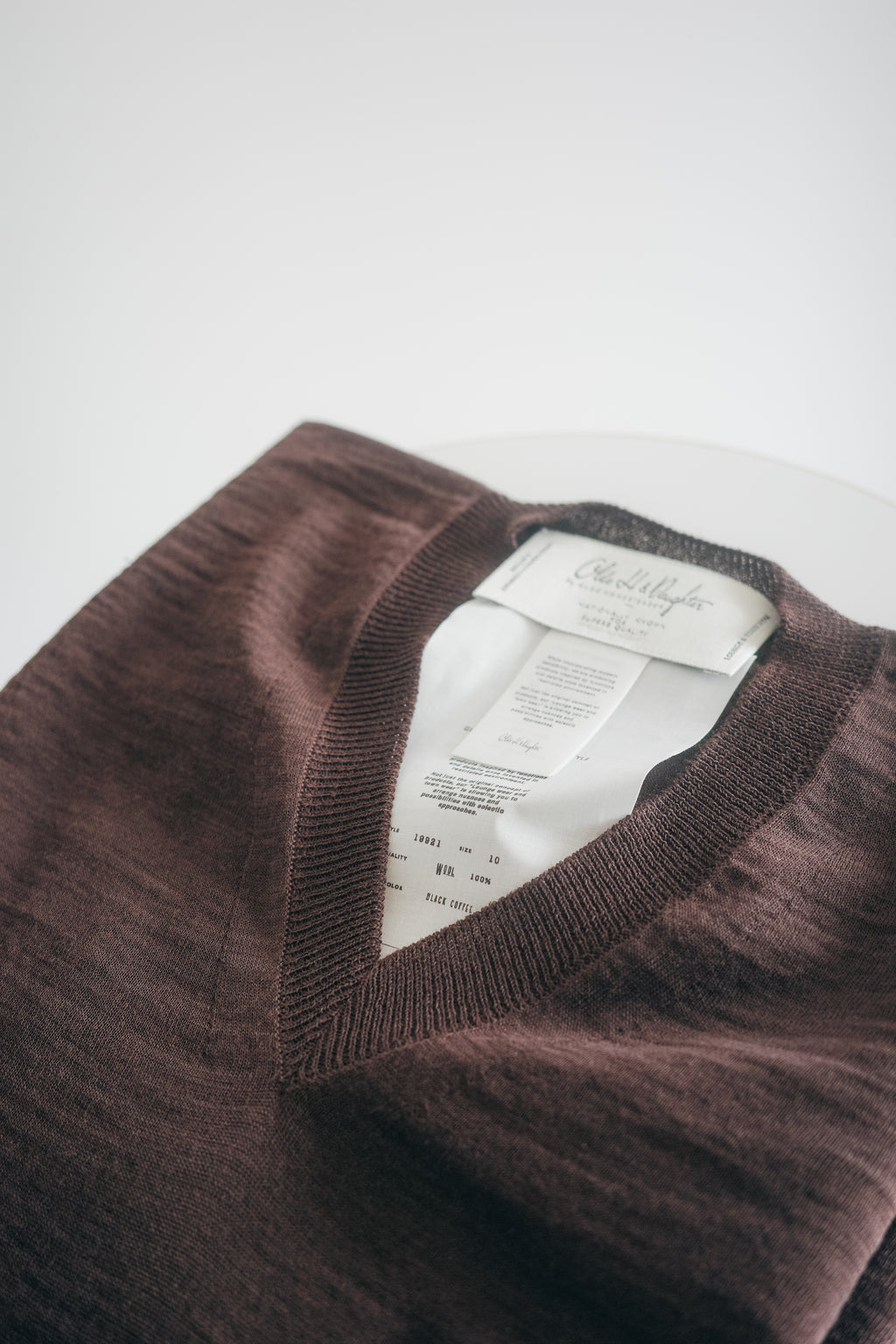 Olde H & Daughter HIGH TWISTED WOOL V P/O