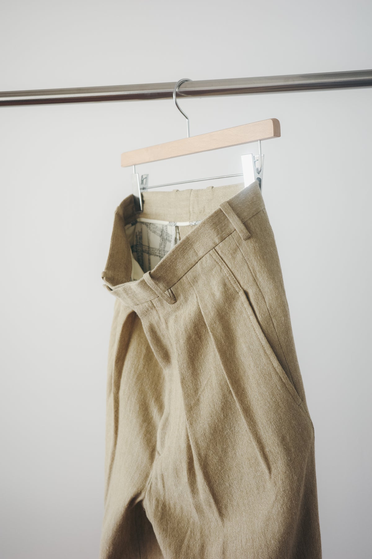 m's braque TUCKED BAGGY PANTS (The BORDER Edit.)