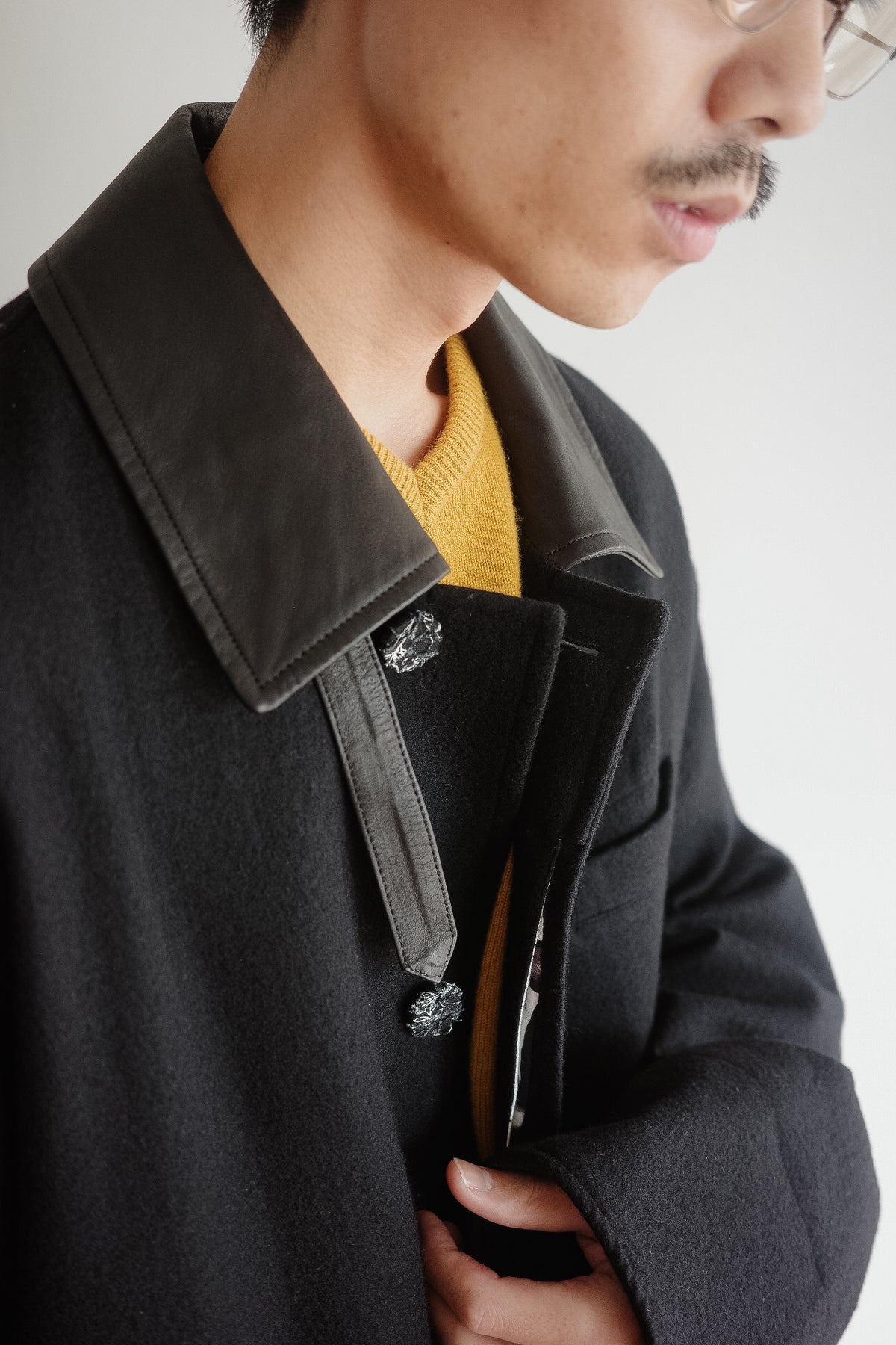 BLACKBIRD bal collar coat