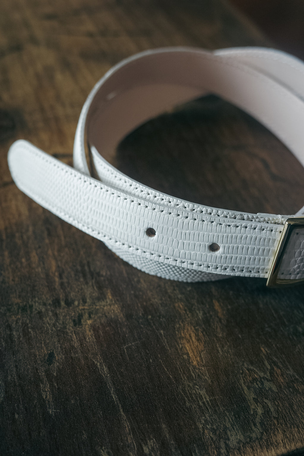BISOWN LIZARD CLASSIC SQUARE BELT