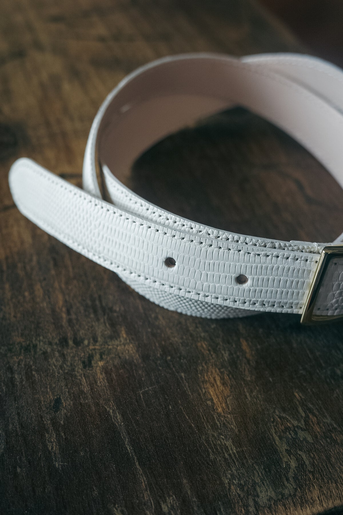 BISOWN LIZARD CLASSIC SQUARE BELT