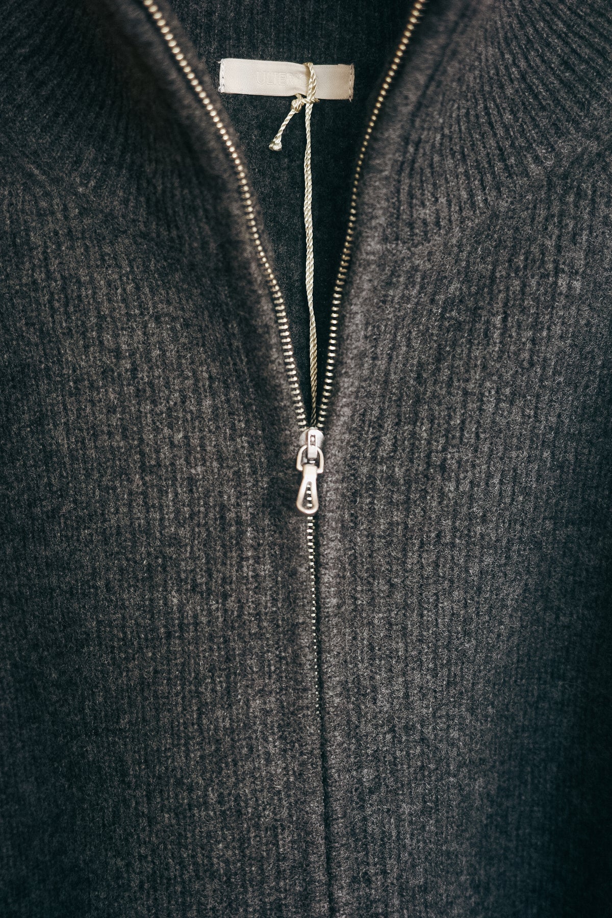ULTERIOR YAK / WOOL RIB DRIVERS KNIT