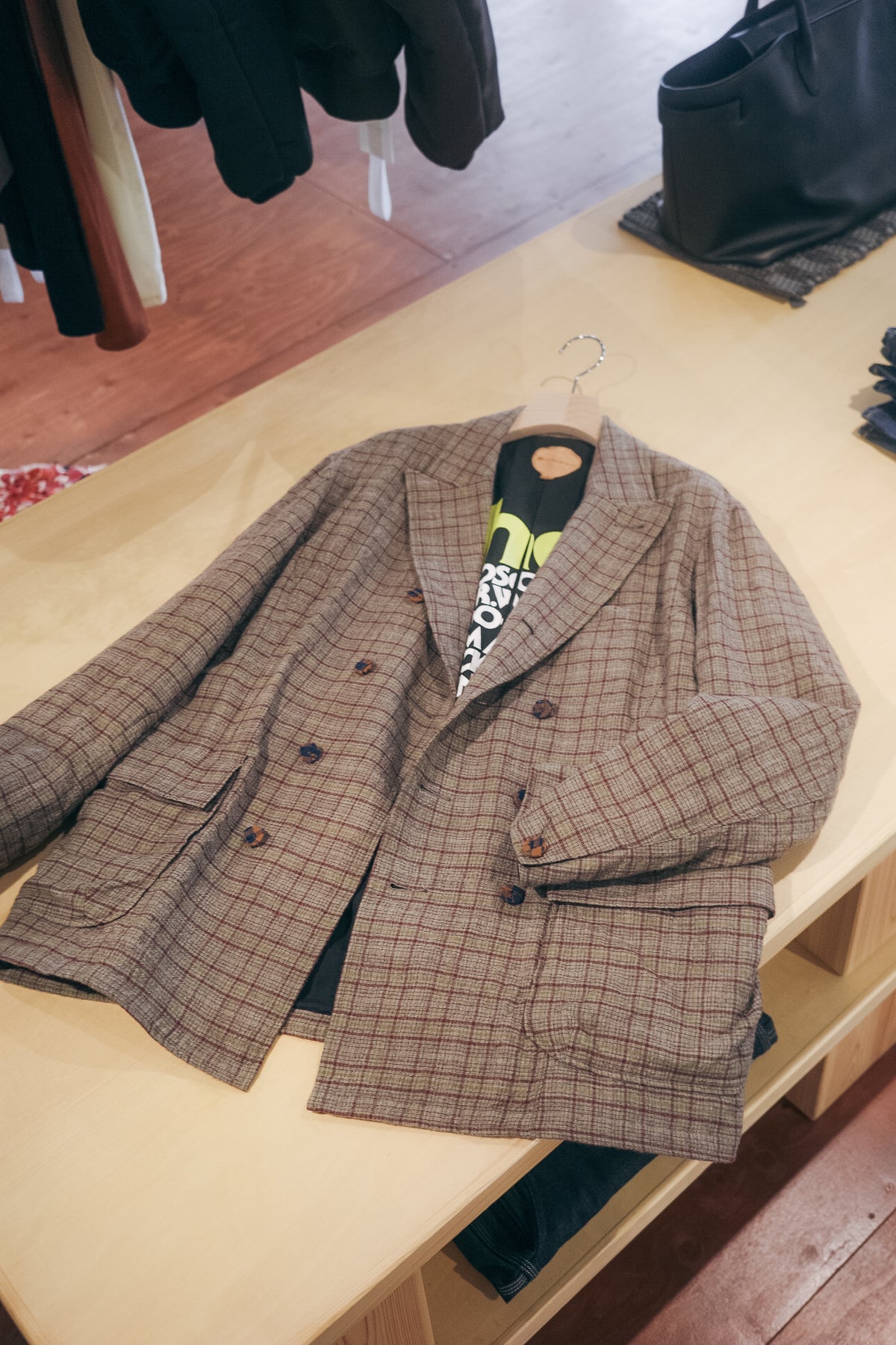 BLACKBIRD double breasted director’s jacket