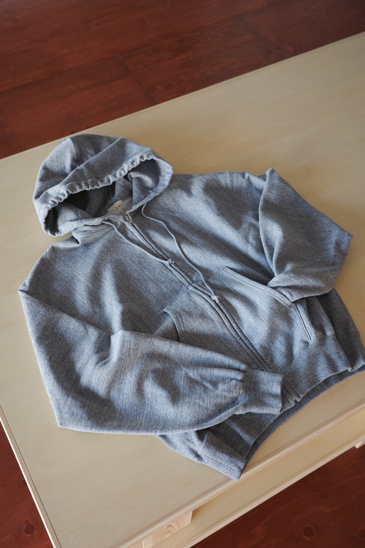 ULTERIOR FADED SILKY TERRY RW ZIP UP PARKA