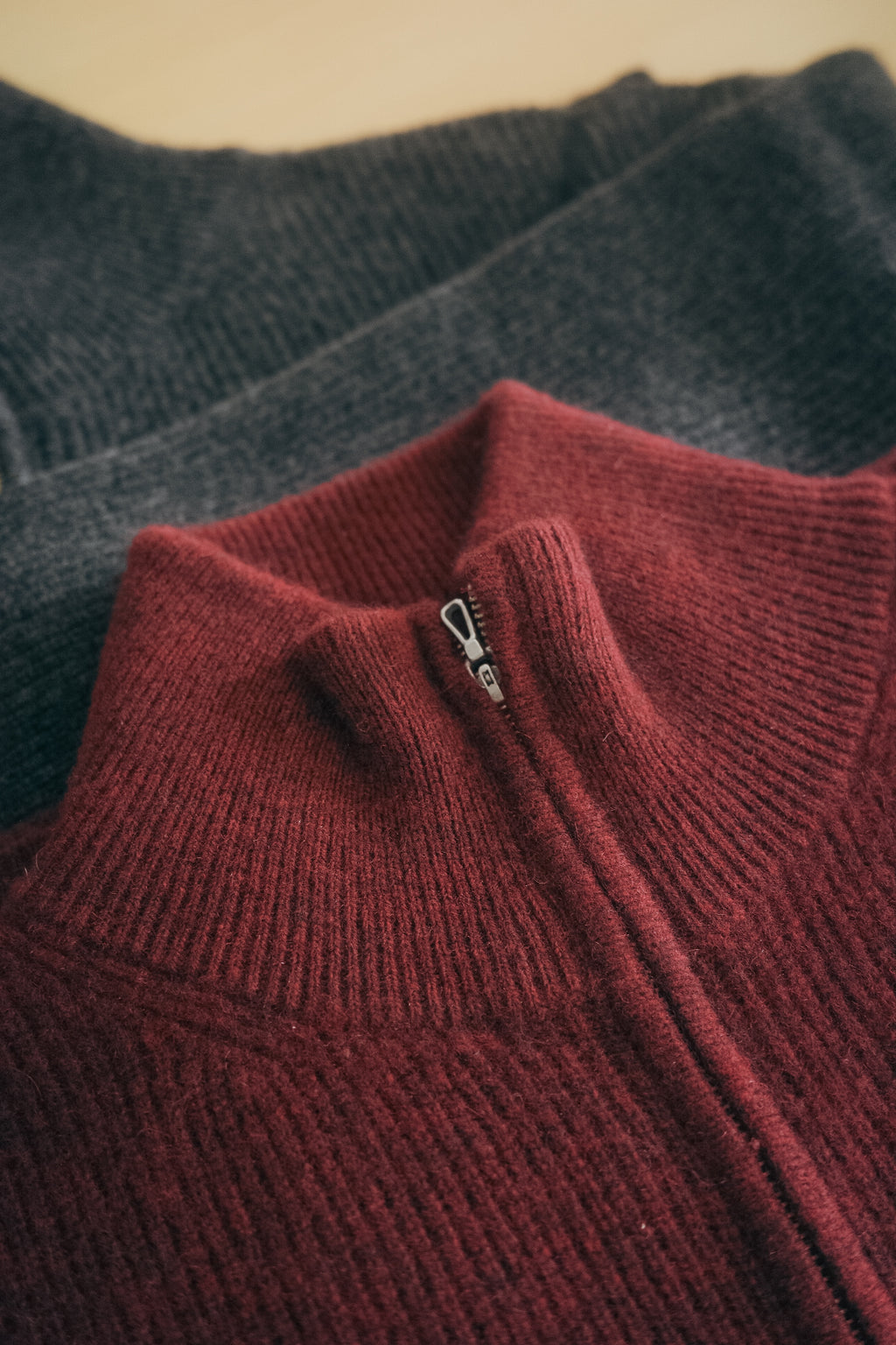 ULTERIOR YAK / WOOL RIB DRIVERS KNIT