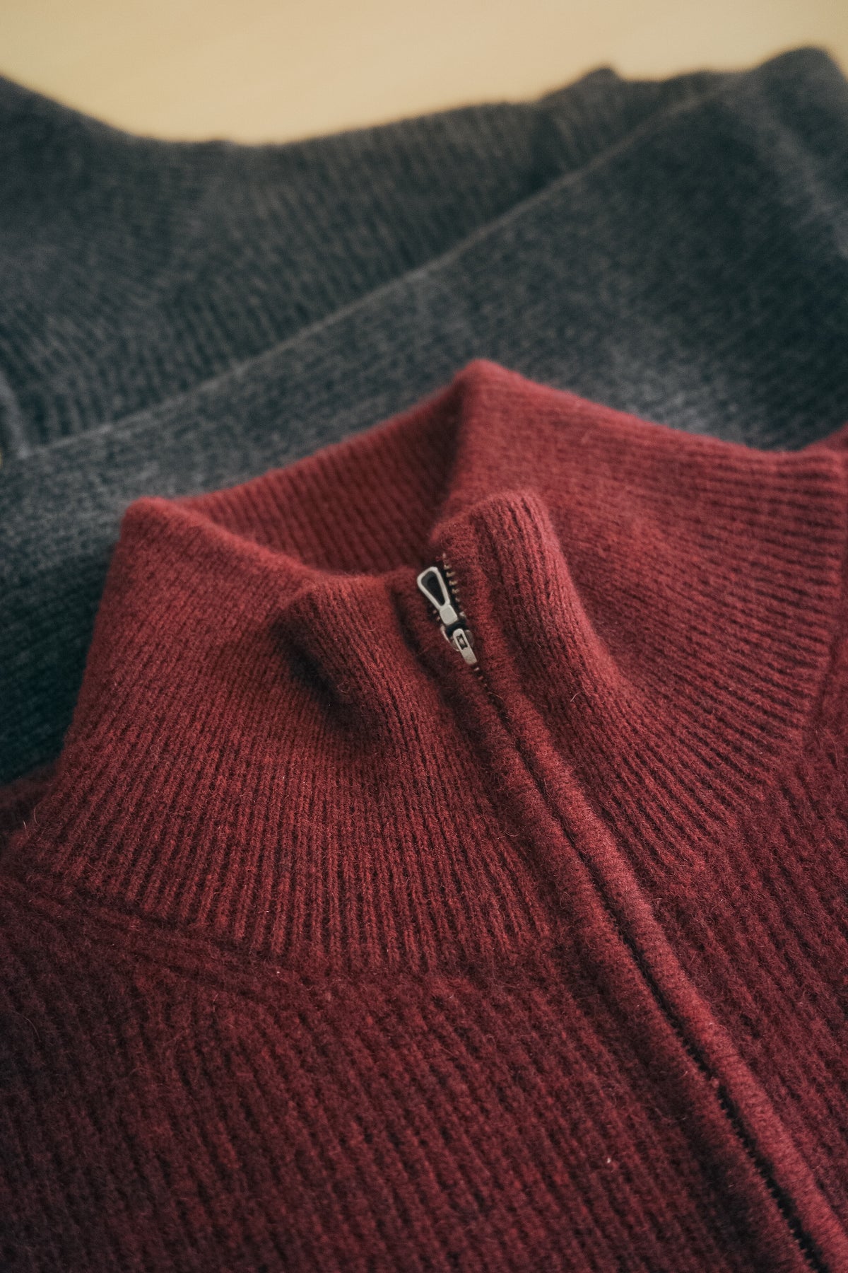 ULTERIOR YAK / WOOL RIB DRIVERS KNIT