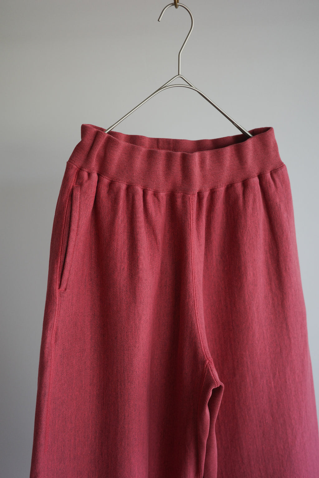 ULTERIOR FADED SILKY TERRY BAGGY SWEAT PANTS (The BORDER Edit.)