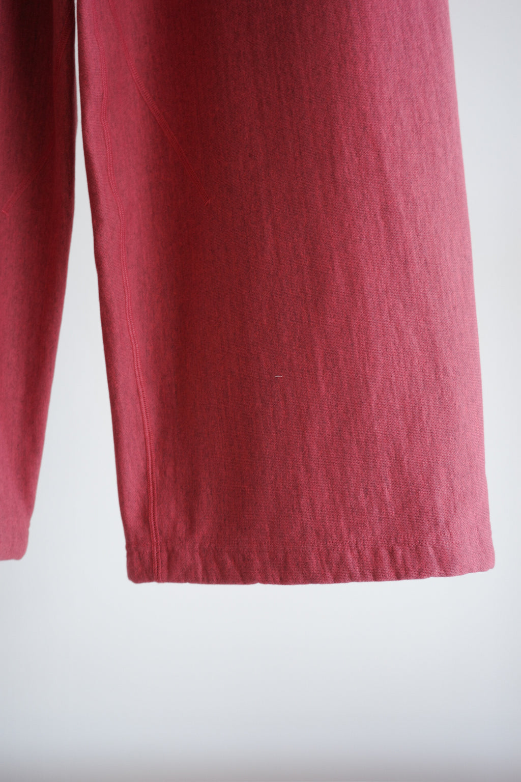ULTERIOR FADED SILKY TERRY BAGGY SWEAT PANTS (The BORDER Edit.)