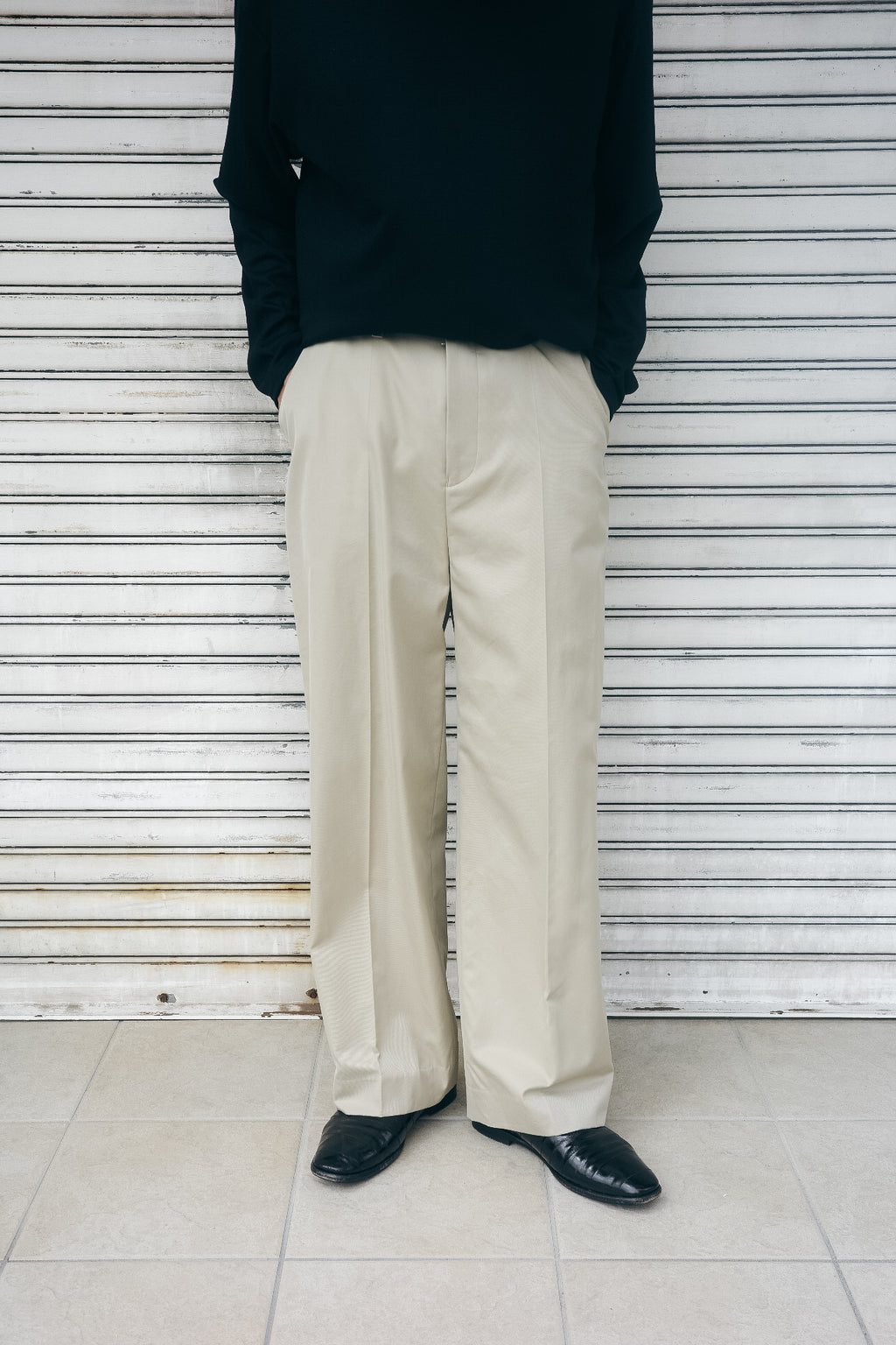 BOHYA PARKER TROUSERS -STRAIGHT-