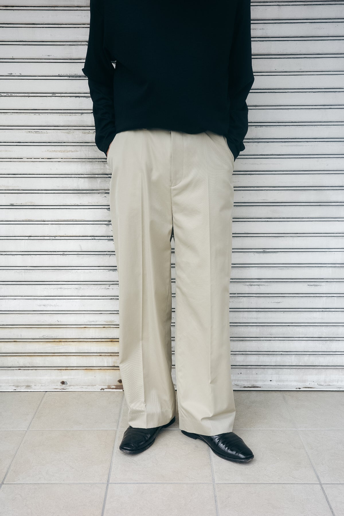 BOHYA PARKER TROUSERS -STRAIGHT-