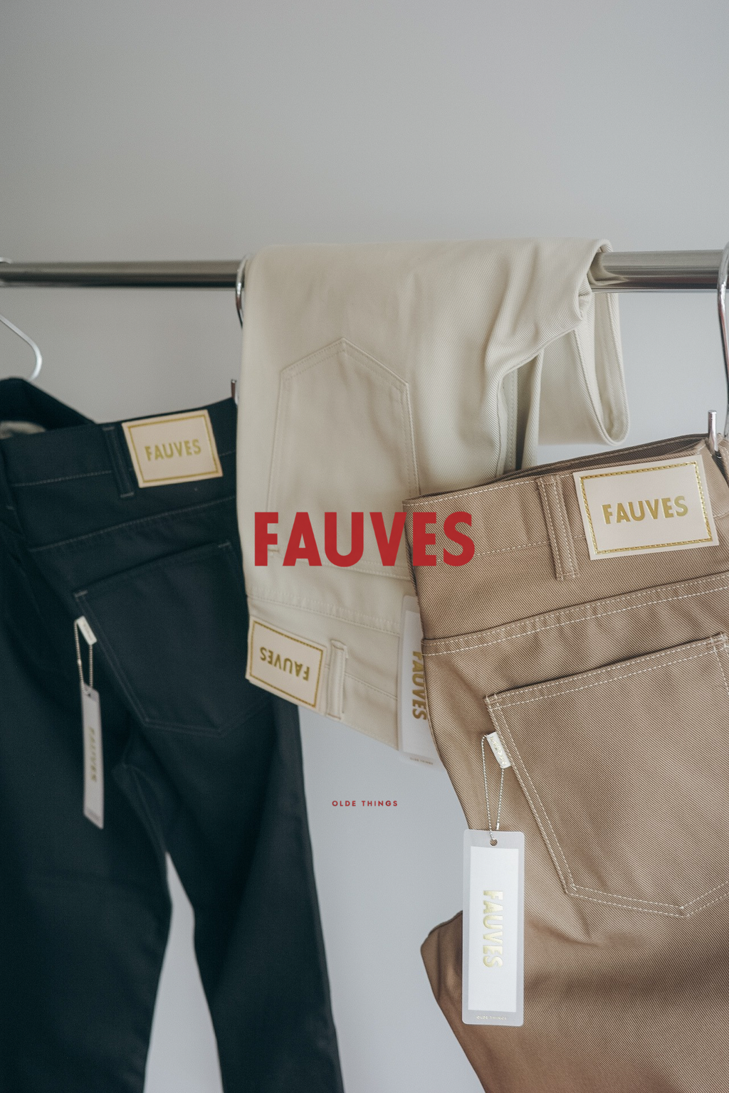 FAUVES NUVO II (JEANS) - Piped Stem Regular Fit -