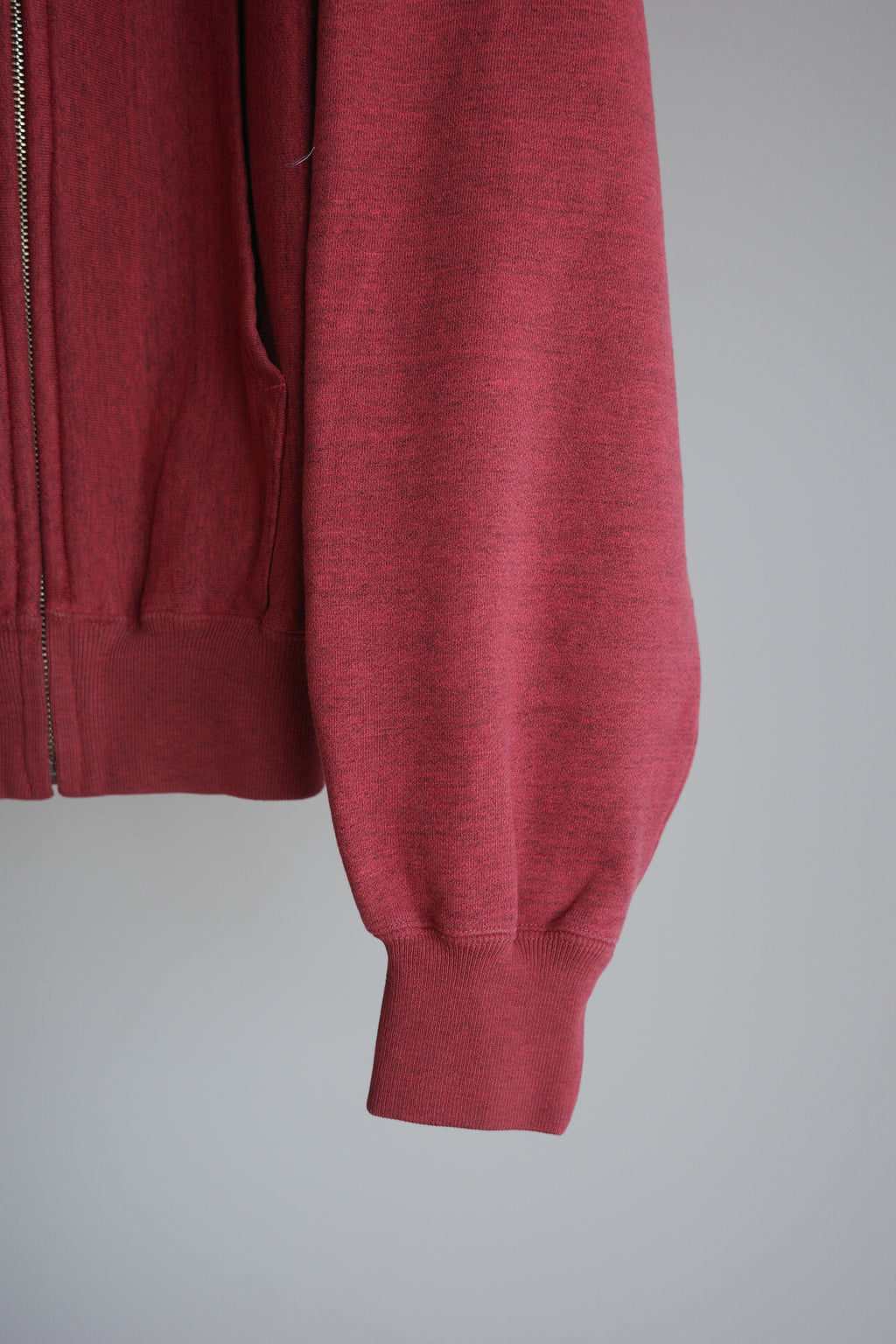 ULTERIOR FADED SILKY TERRY RW ZIP UP PARKA