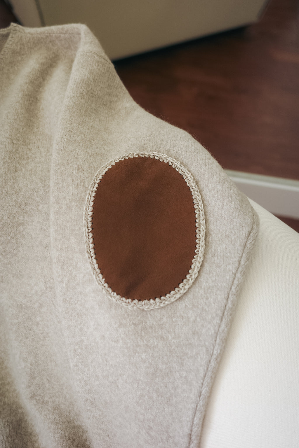 Olde H & Daughter WOOL/CASHMERE BOAT NECK P/O