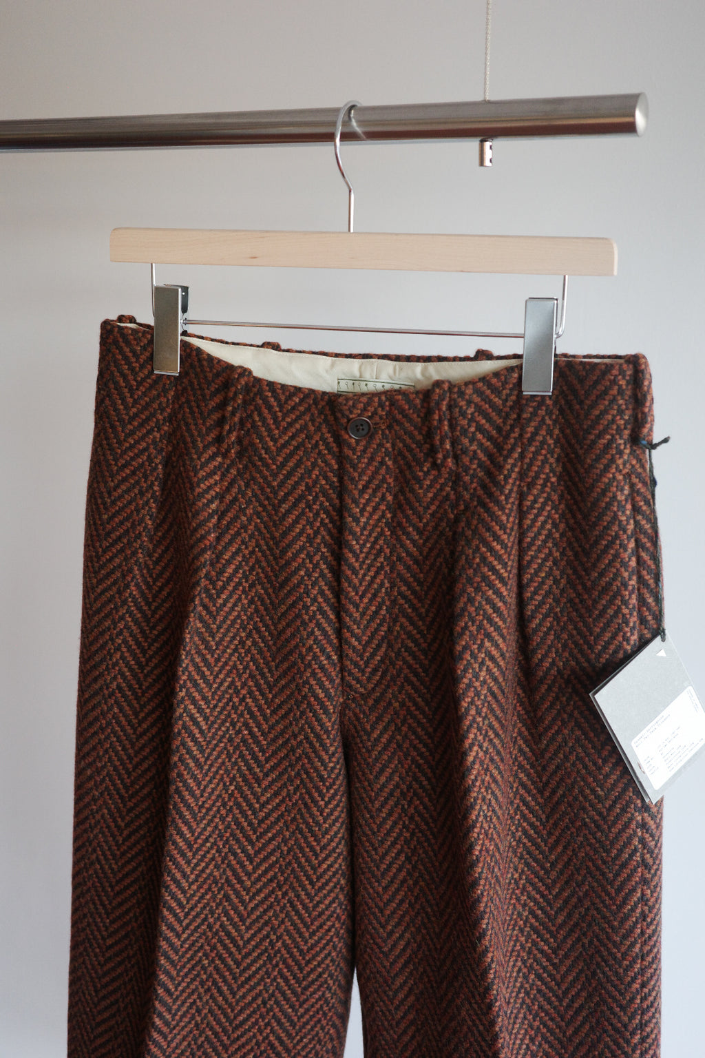 Gorsch Dynamic Herringbone Wool Two Tack Trousers