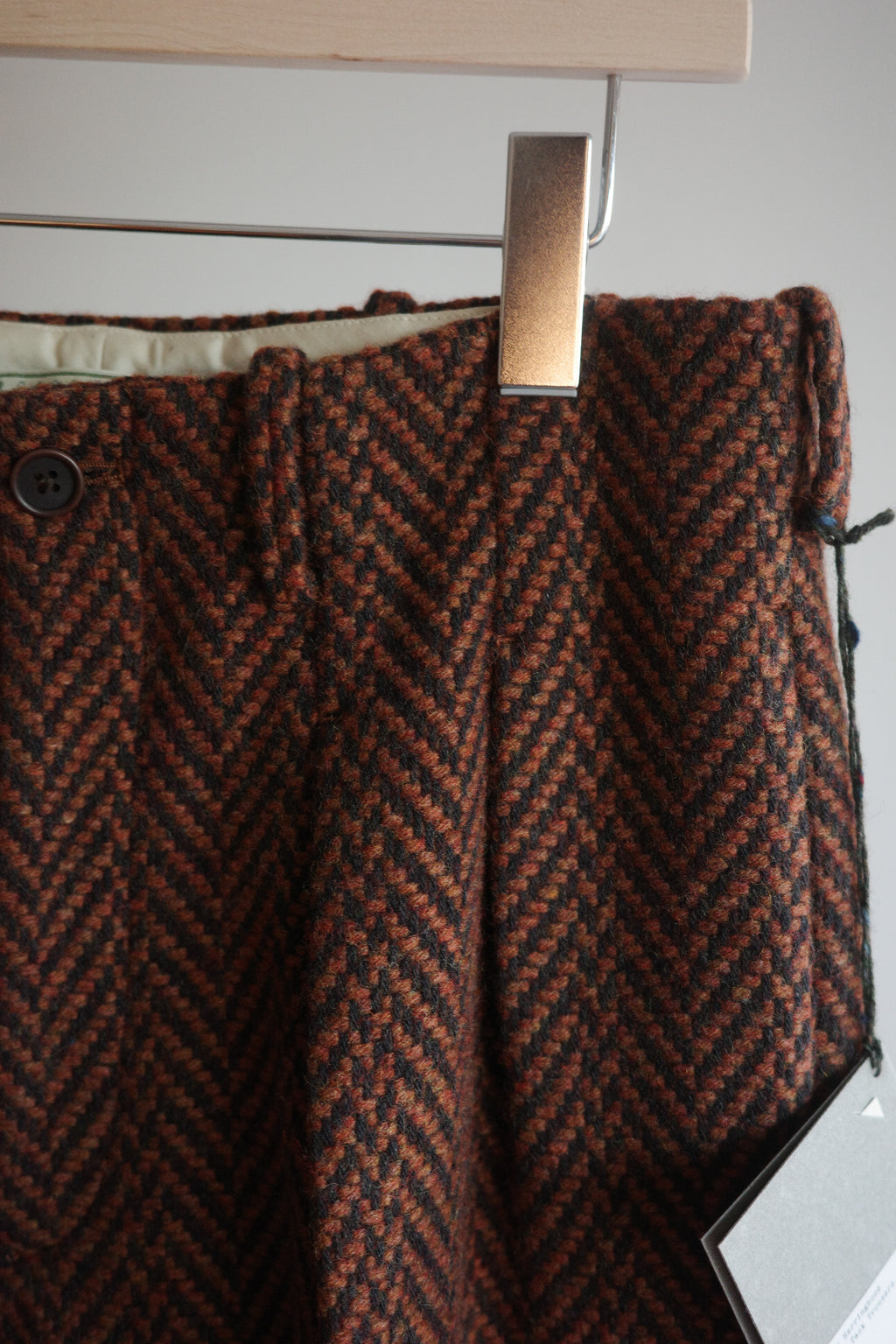 Gorsch Dynamic Herringbone Wool Two Tack Trousers