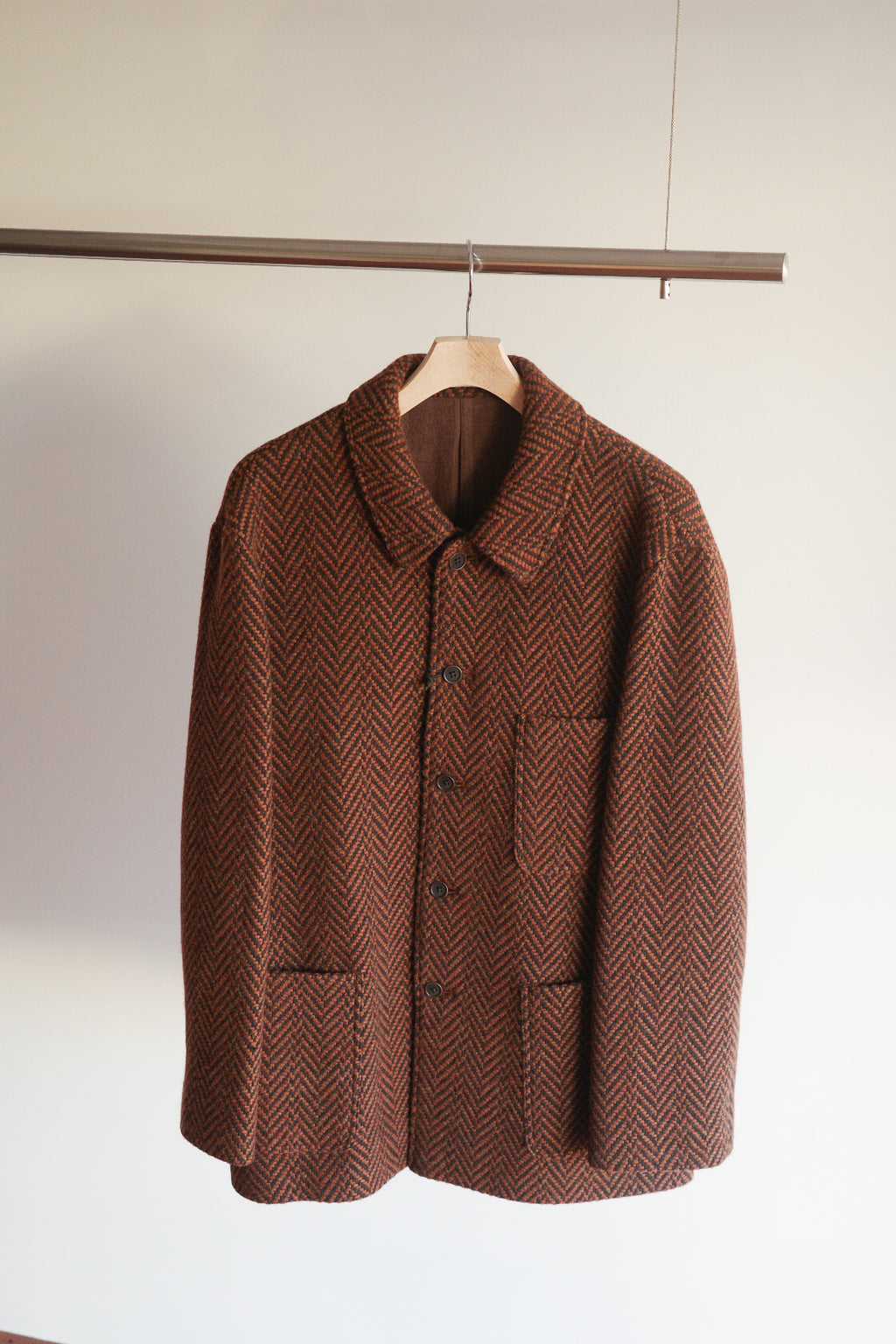 Gorsch Dynamic Herringbone Wool Work Jacket