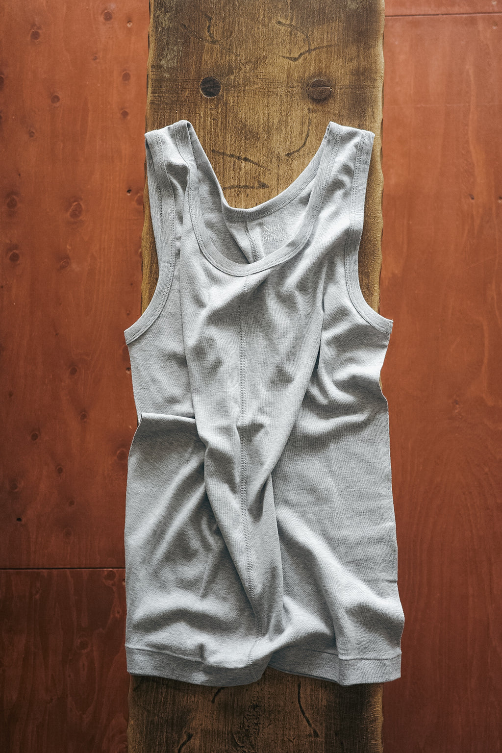 Nikki ESSENTIAL PIECES Giza Cotton Fraise Stitch Tank Top (The BORDER Edit.)