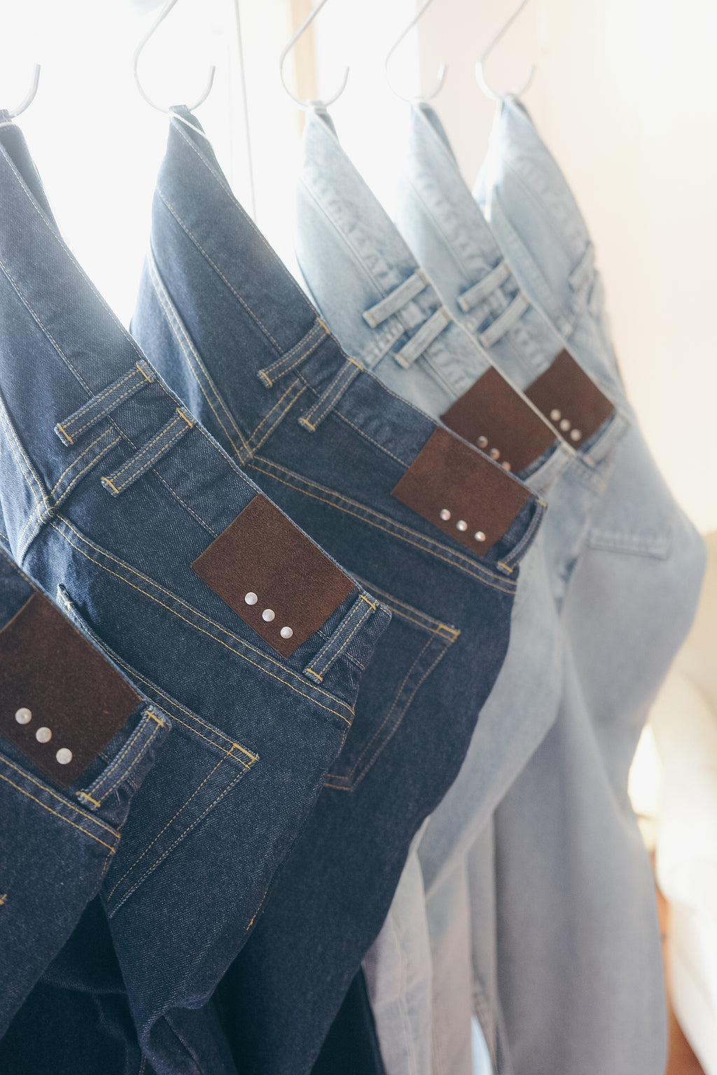 BOHYA BILLIE 5P JEANS -WIDE STRAIGHT- OW