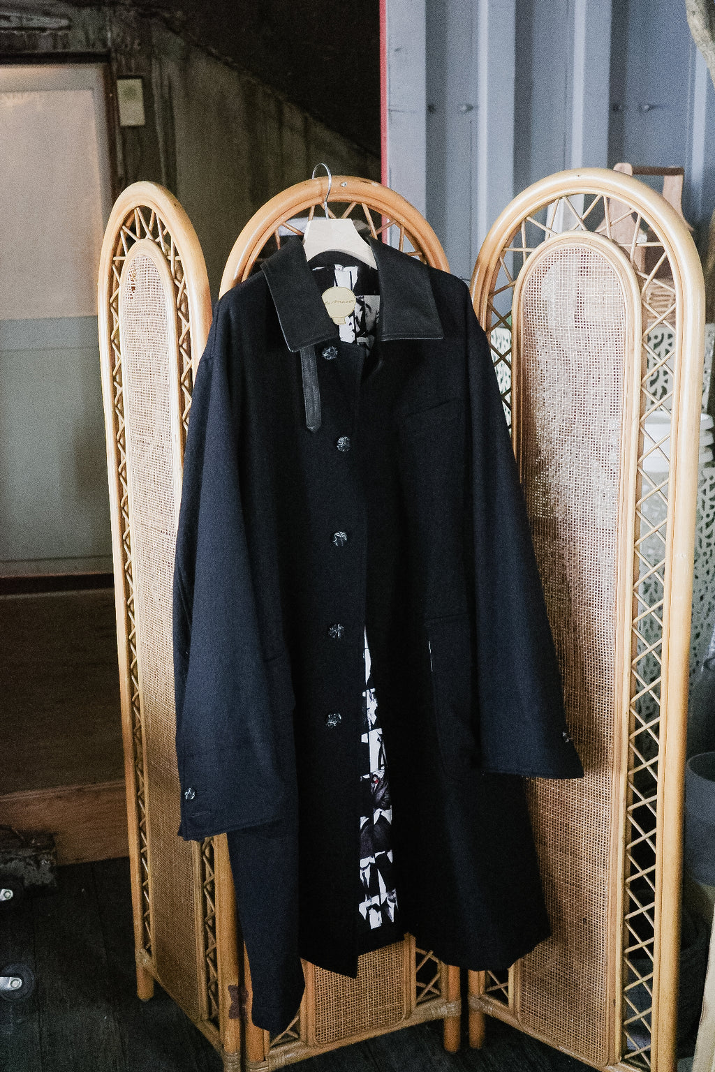 BLACKBIRD bal collar coat