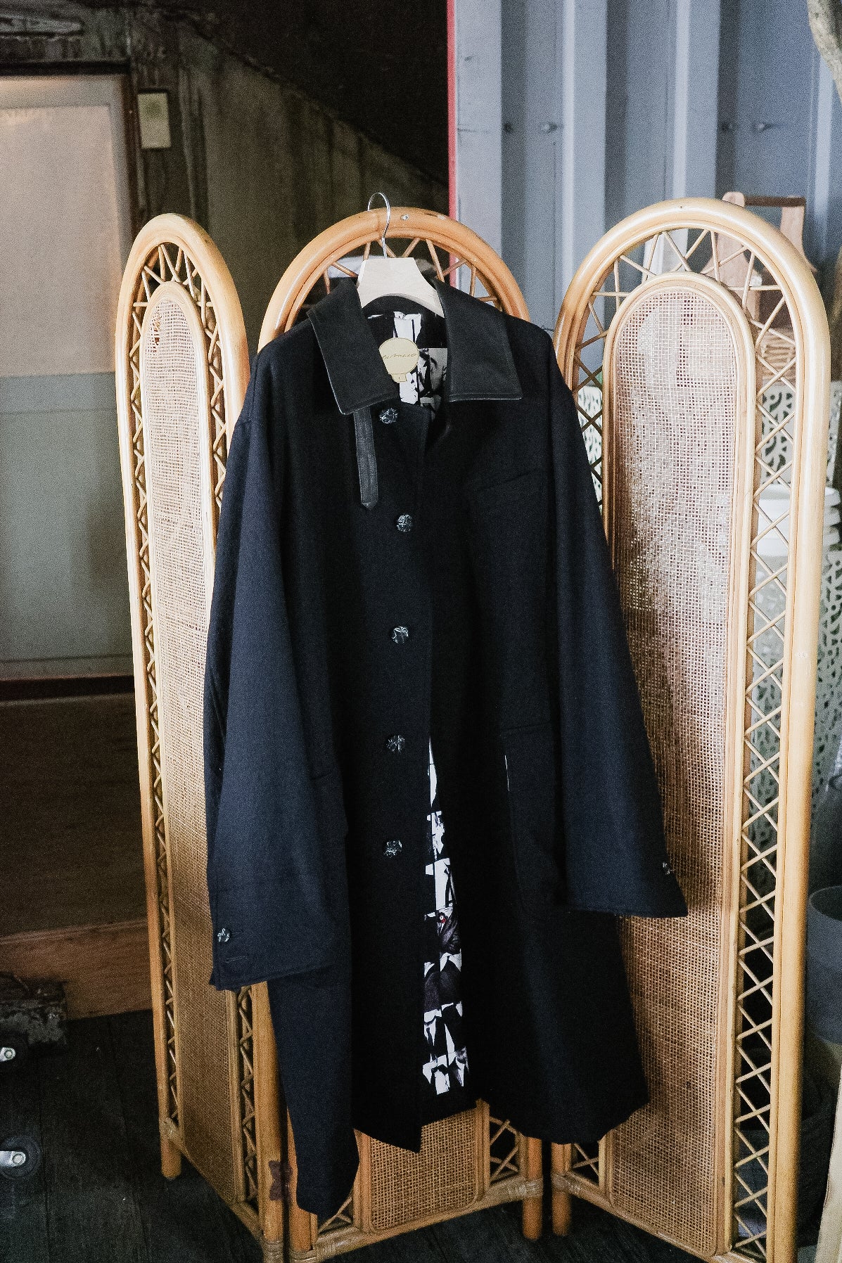 BLACKBIRD bal collar coat