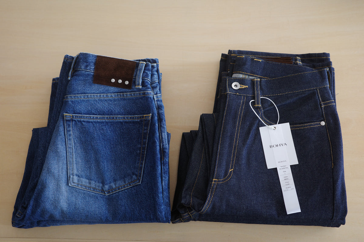 BOHYA HARUKI 5P JEANS -STRAIGHT- RIGID
