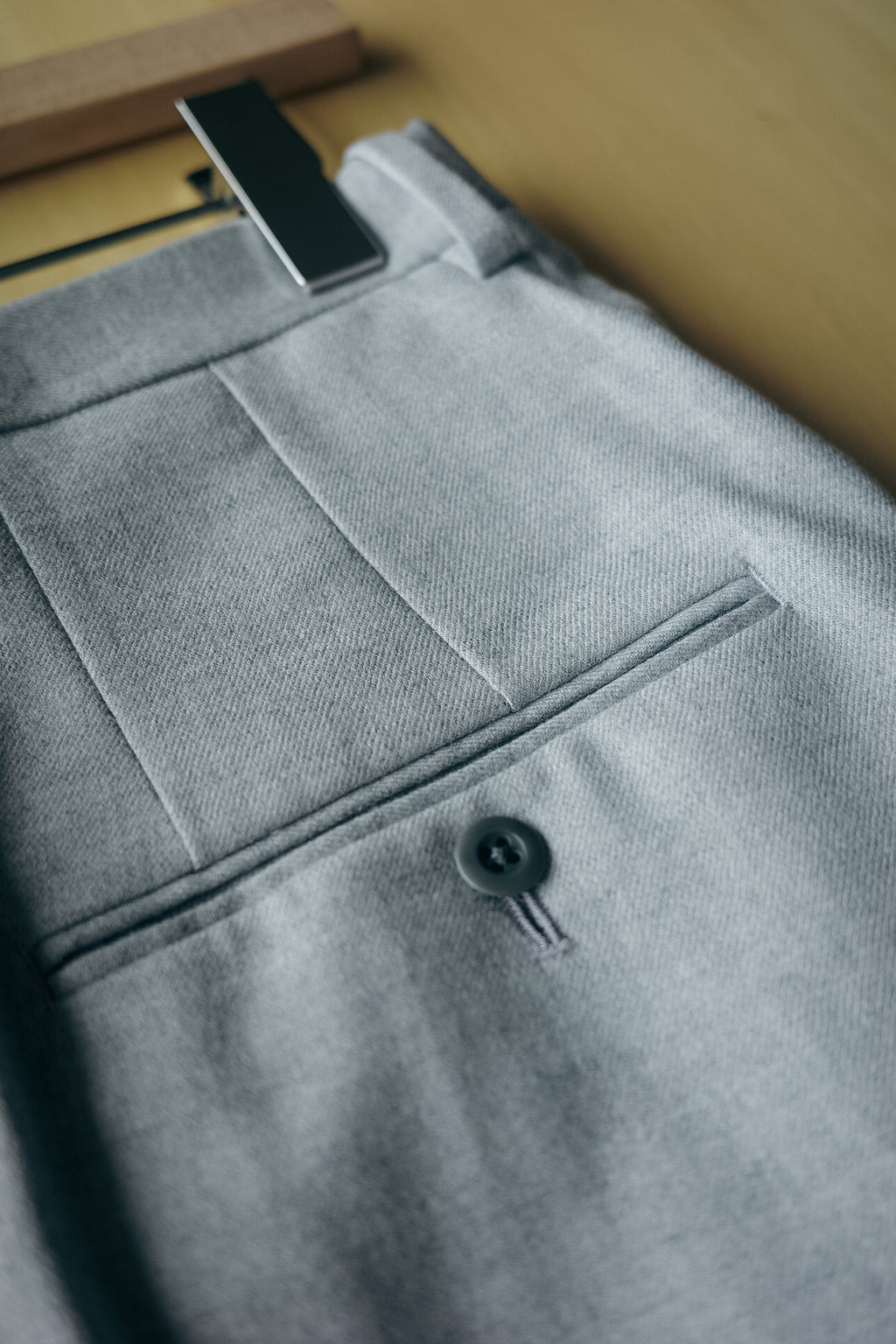 m's braque TUCKED BAGGY PANTS (The BORDER Edit.)