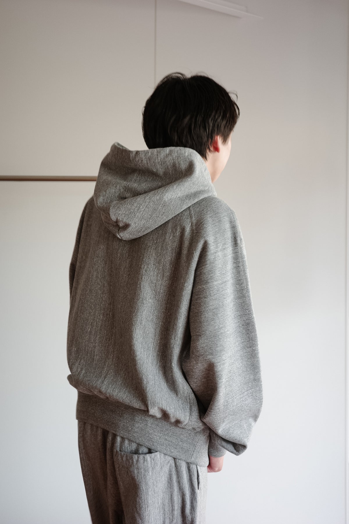 ULTERIOR FADED SILKY TERRY RW ZIP UP PARKA