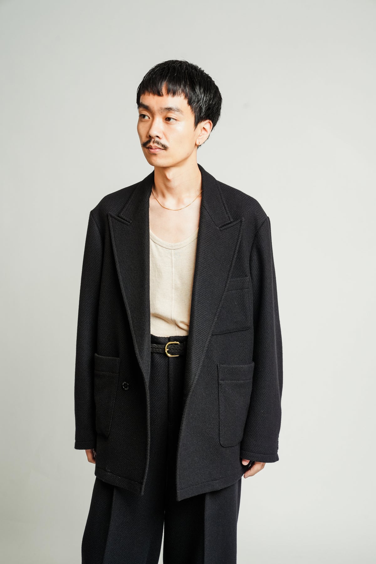 ENCOMING RELAXED DOUBLED JACKET (Limited)