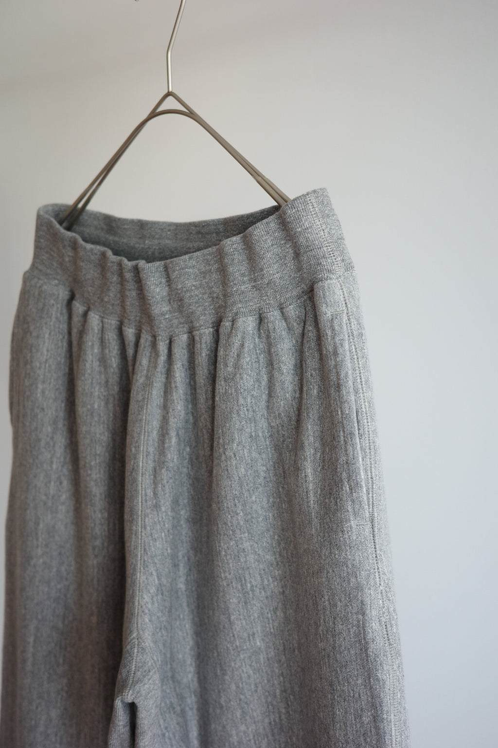ULTERIOR FADED SILKY TERRY BAGGY SWEAT PANTS (The BORDER Edit.)