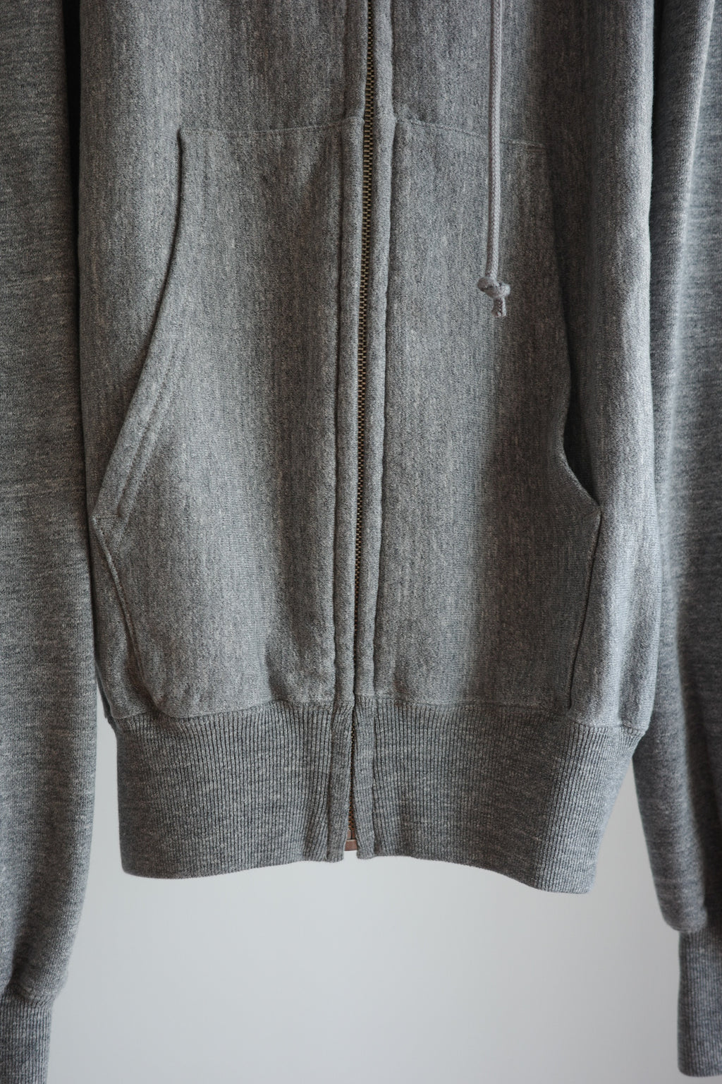 ULTERIOR FADED SILKY TERRY RW ZIP UP PARKA