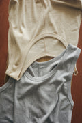 Nikki ESSENTIAL PIECES Giza Cotton Fraise Stitch Tank Top (The BORDER Edit.)