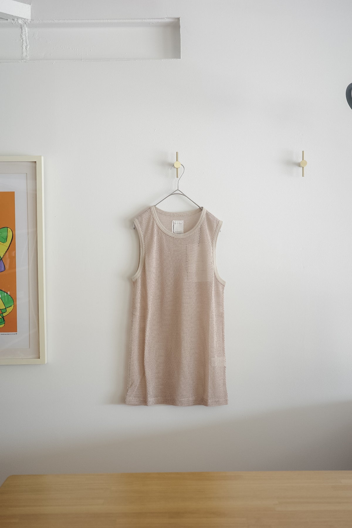 BLACKBIRD mesh tank top