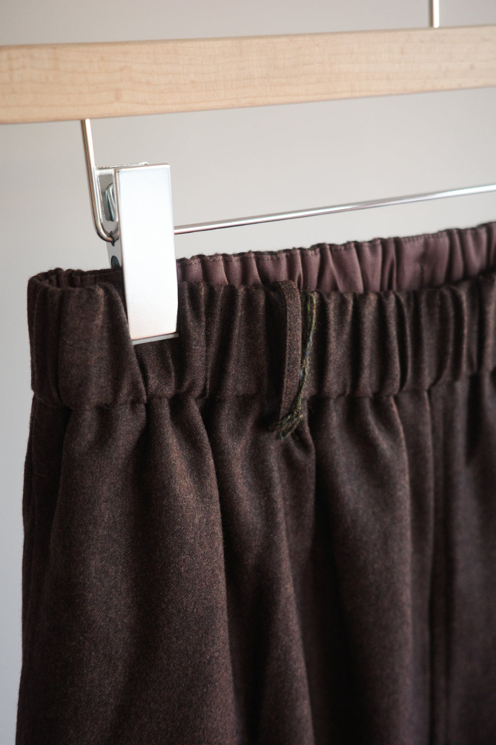 Gorsch Flannel Wool Easy Trousers