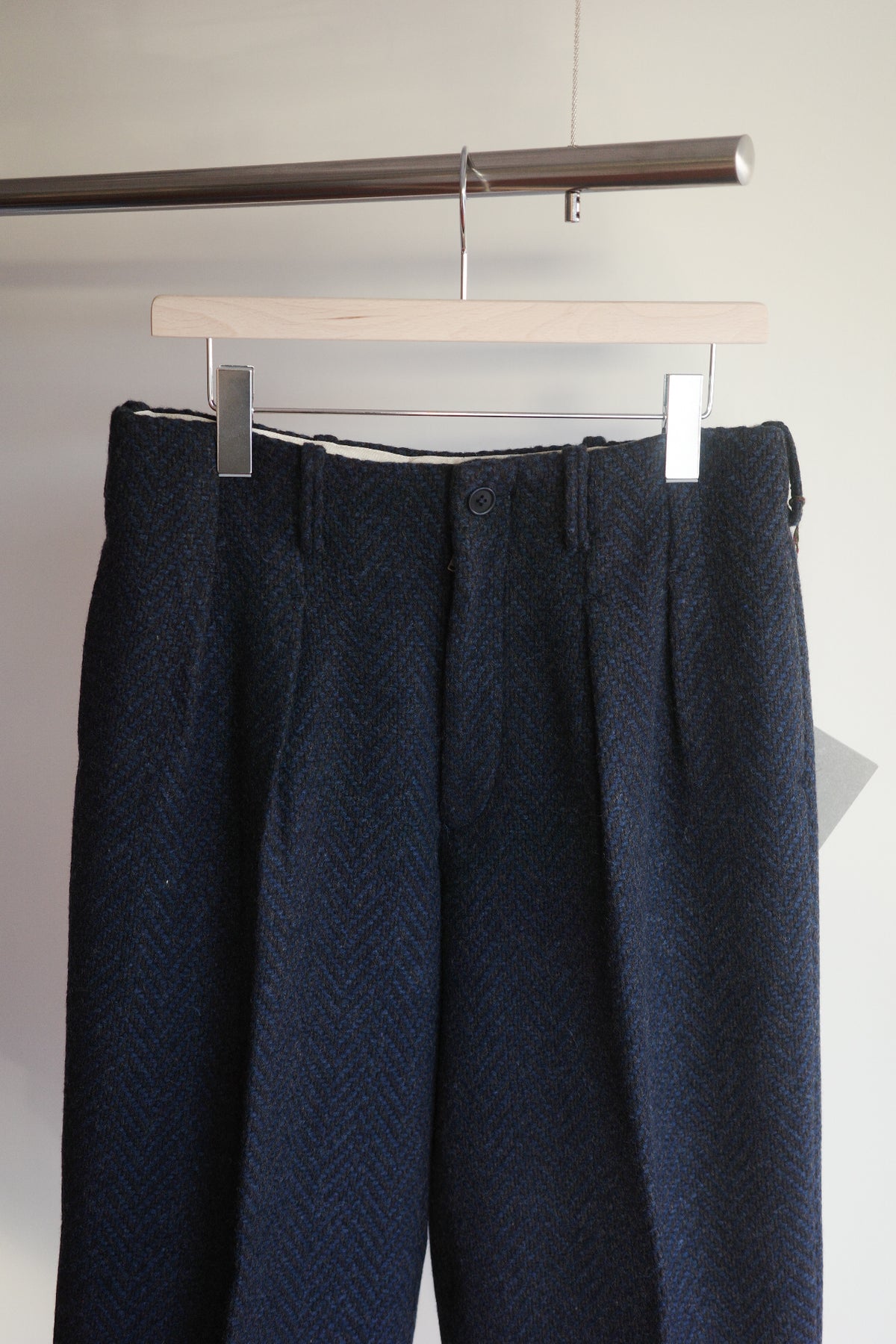 Gorsch Dynamic Herringbone Wool Two Tack Trousers