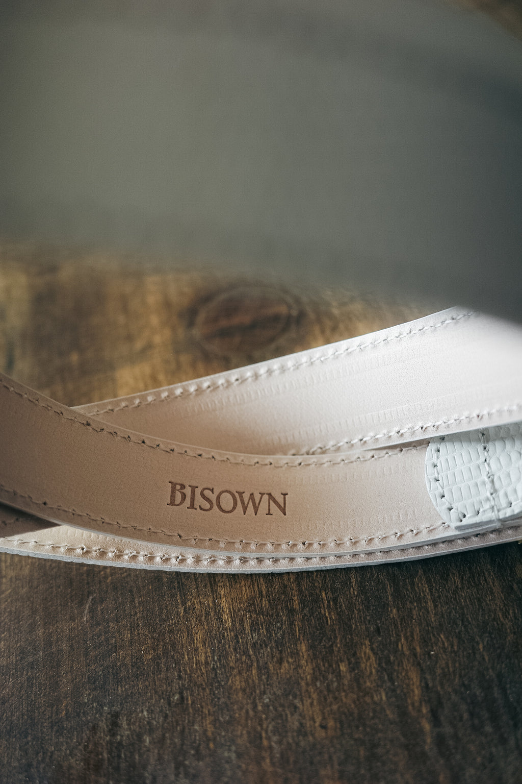 BISOWN LIZARD CLASSIC SQUARE BELT