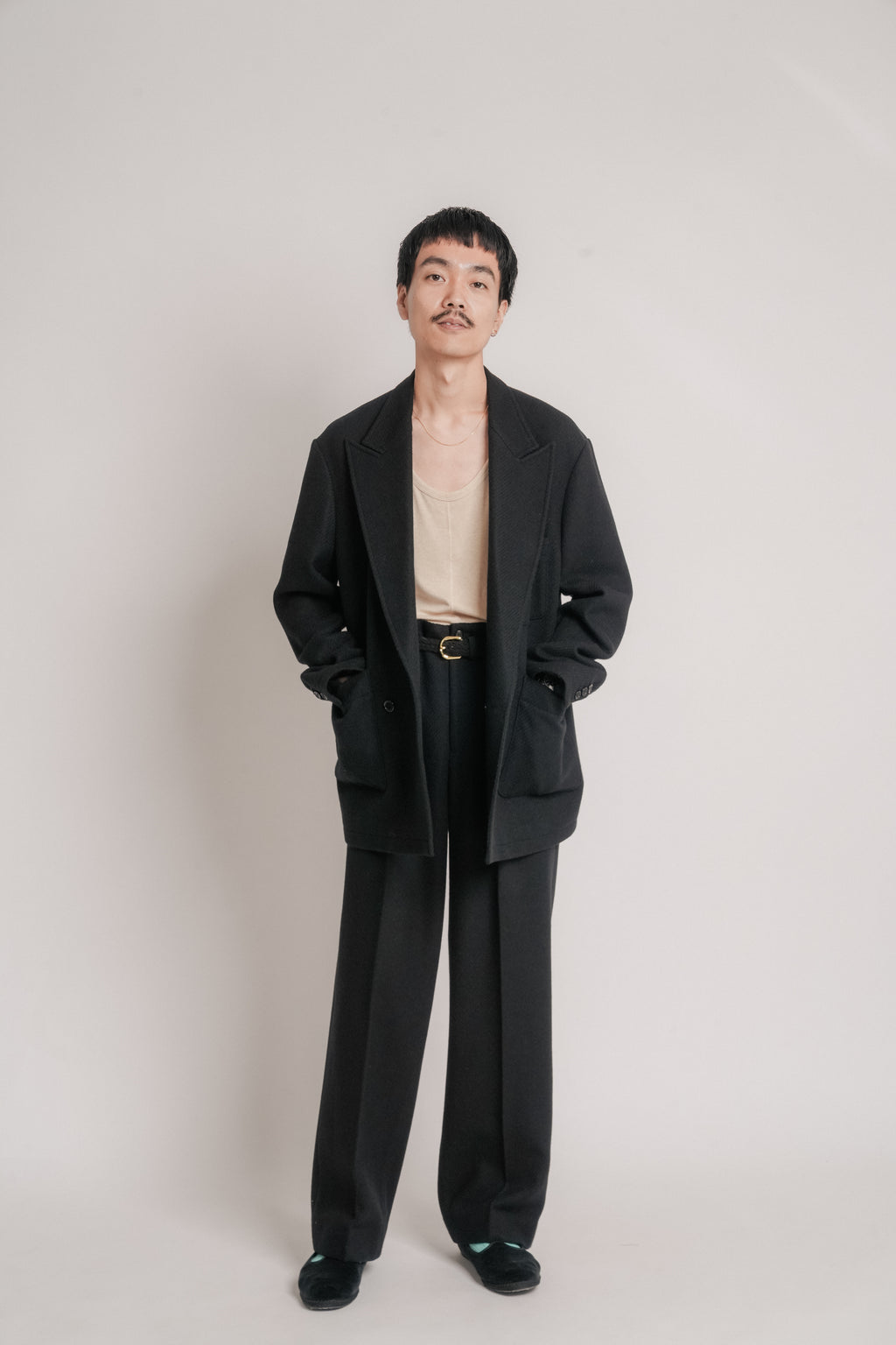 ENCOMING RELAXED DOUBLED JACKET (Limited)